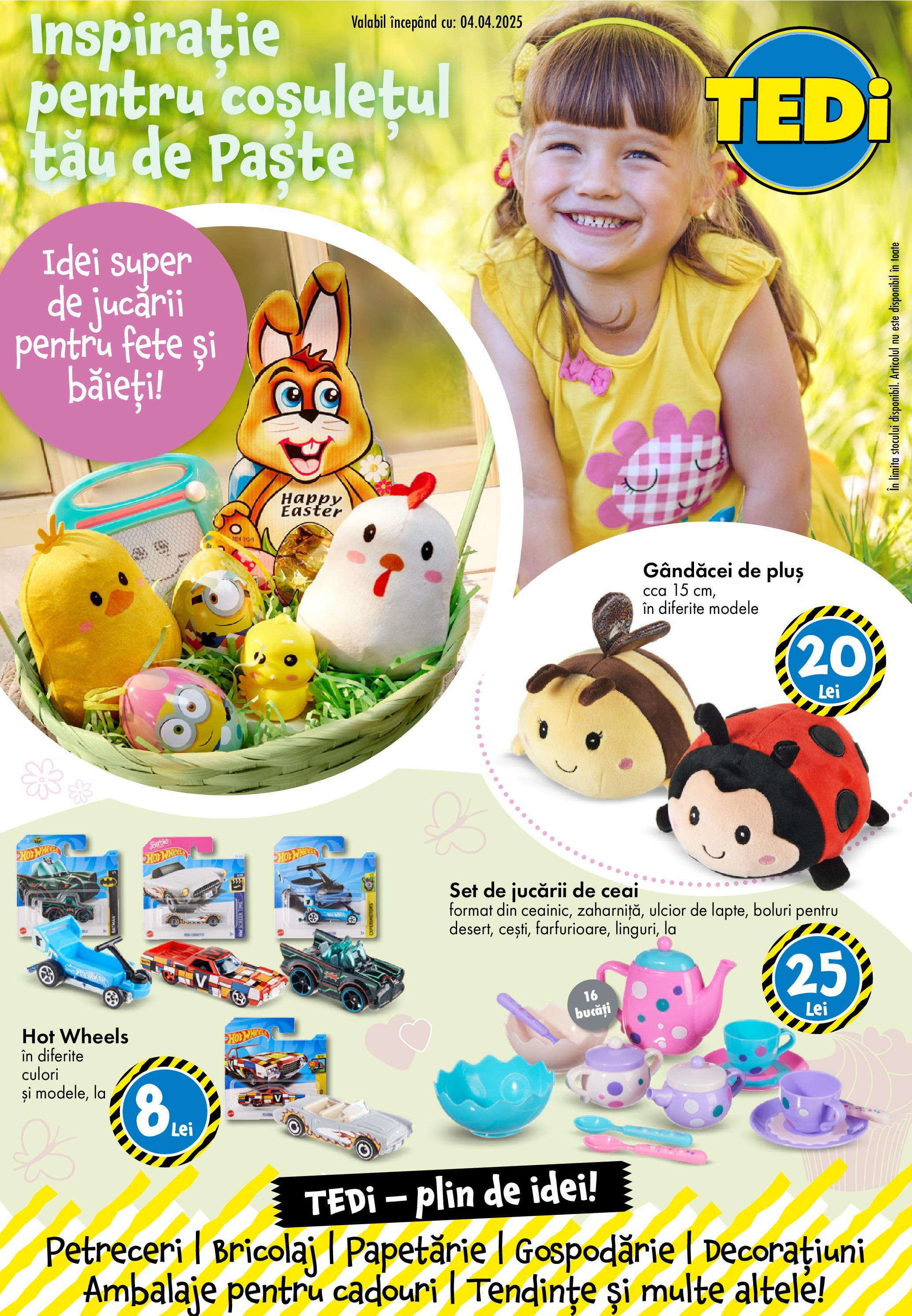 Catalog TEDi 4 - 12 Aprilie 2025 | Pagina 1 | Produse: Ceai, Paste