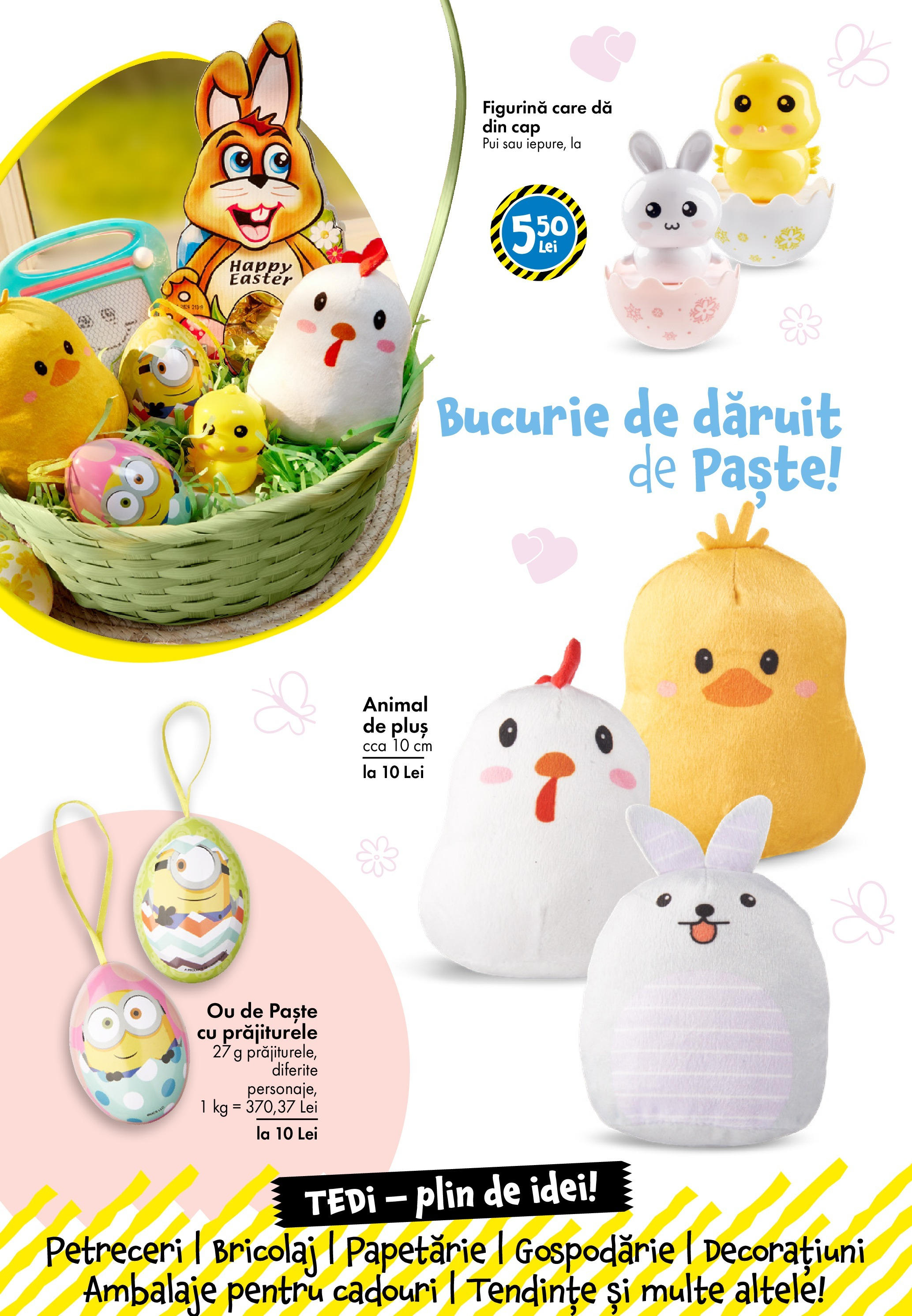 Catalog TEDi 4 - 12 Aprilie 2025 | Pagina 3 | Produse: Hacıyatmaz Kedi Oyuncağı, Paste