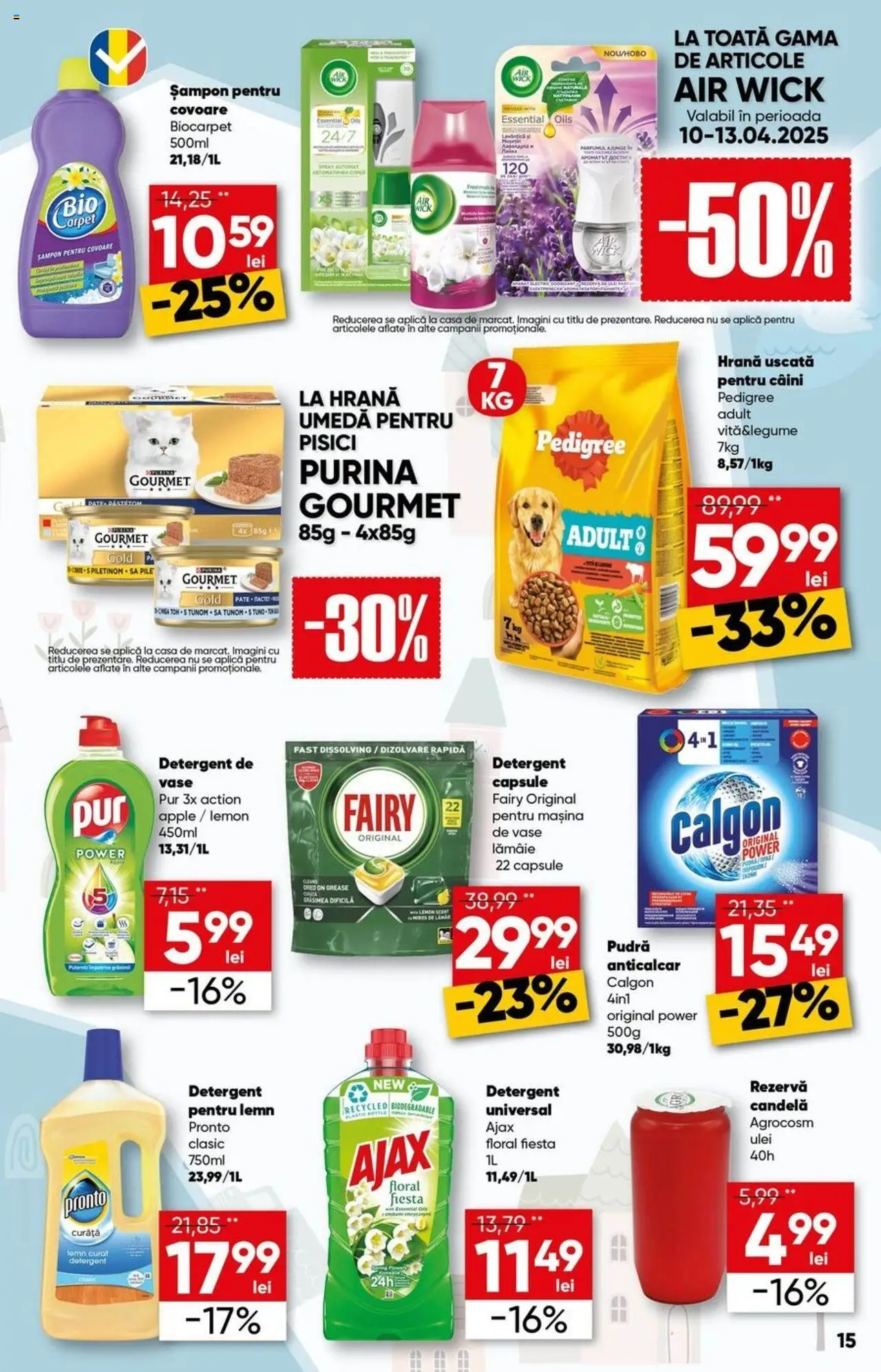 Catalog Profi 2 - 15 Aprilie 2025 | Pagina 15 | Produse: Pudră, Șampon, Apple, Detergent
