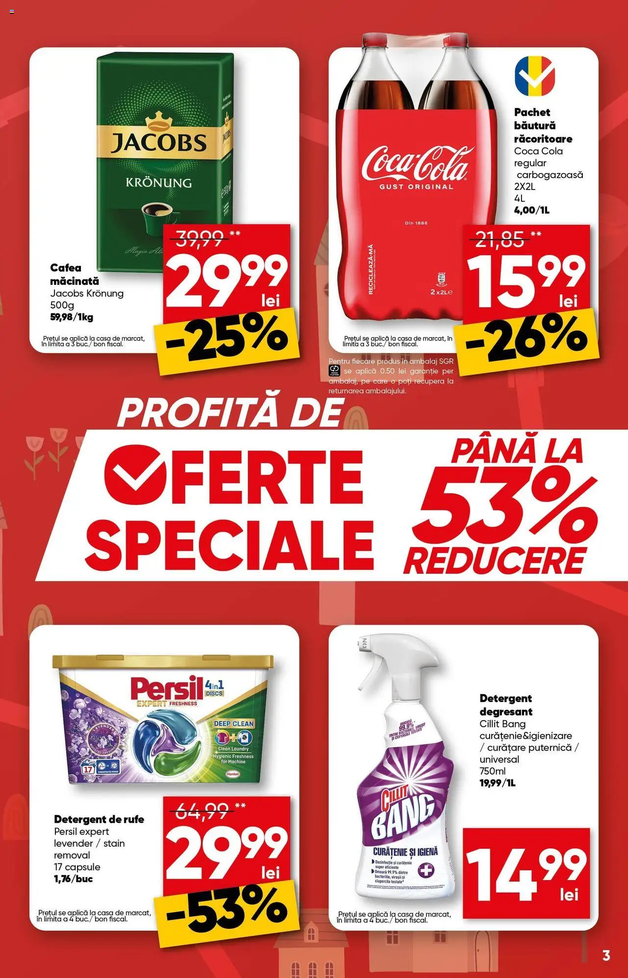Catalog Profi 2 - 15 Aprilie 2025 | Pagina 3 | Produse: Pomelo, Köpek çiti, Cafea, Detergent