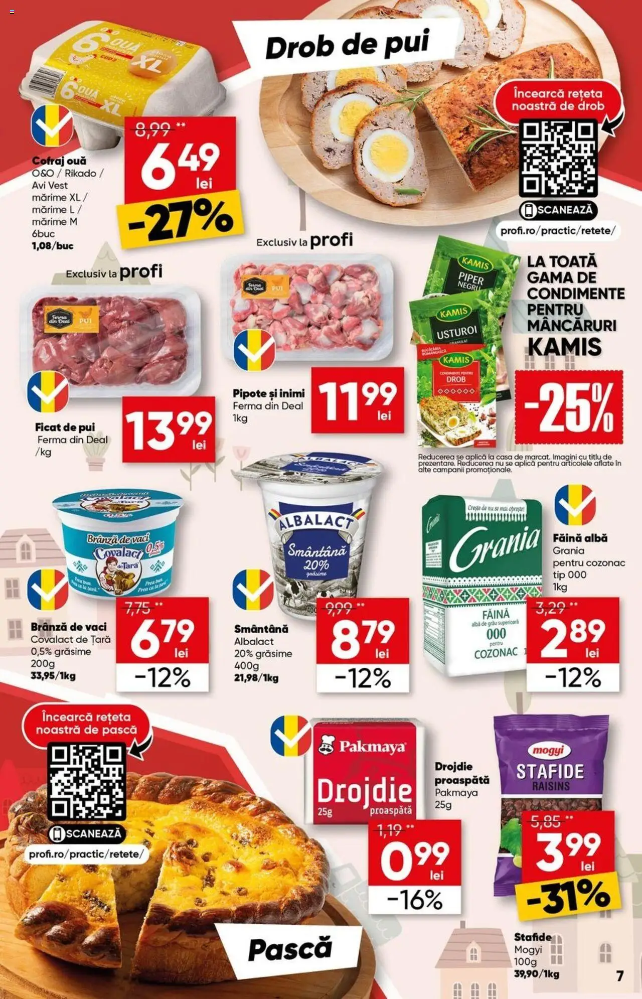 Catalog Profi 2 - 15 Aprilie 2025 | Pagina 7 | Produse: Hacıyatmaz Kedi Oyuncağı, Făină, Smântână, Usturoi