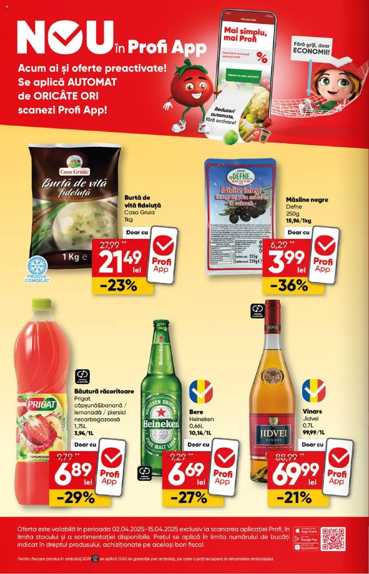Catalog Profi 2 - 15 Aprilie 2025 | Pagina 6 | Produse: Hijyenik ped, Măsline, Bere, Căpșuni