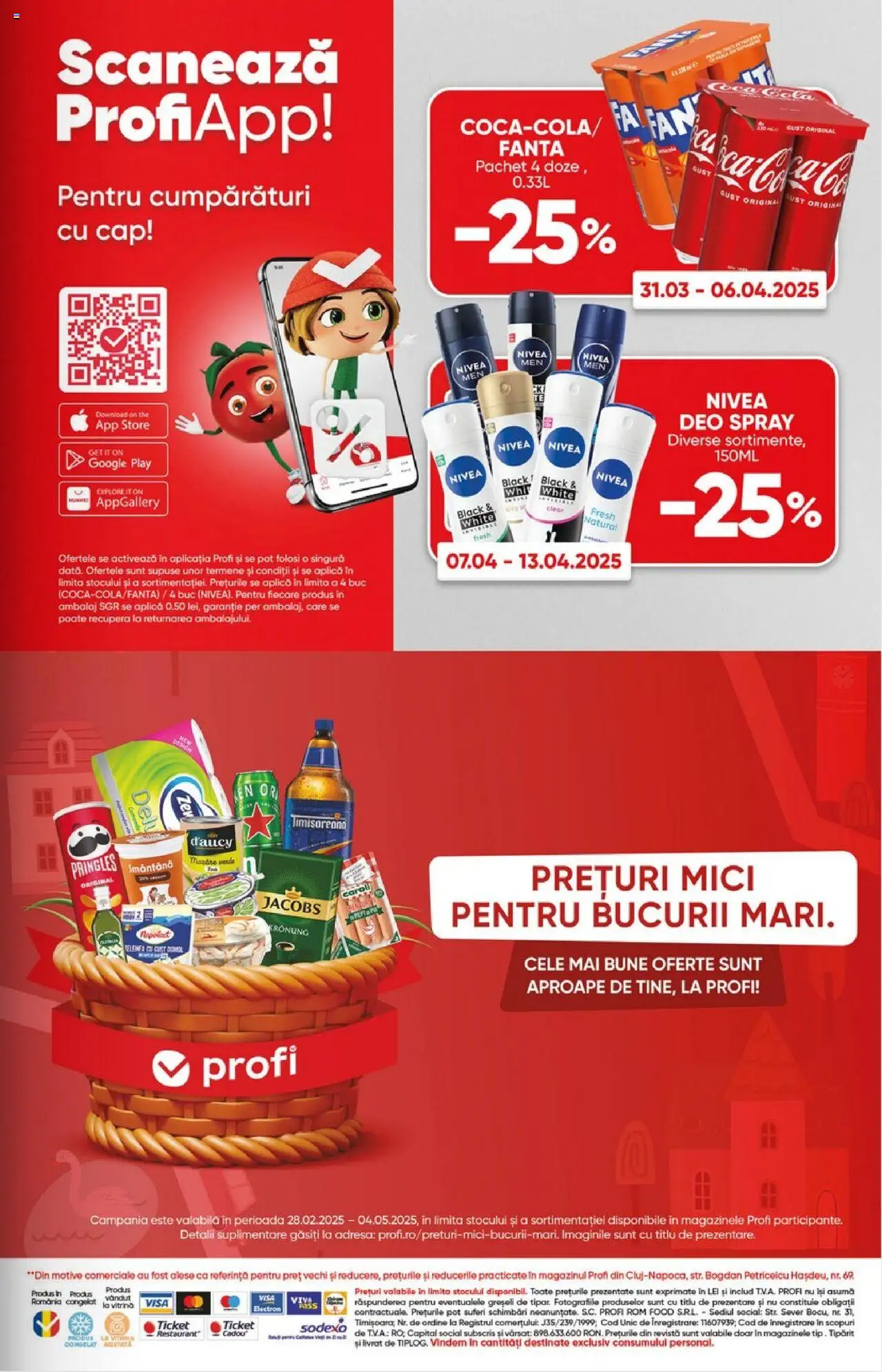 Catalog Profi 2 - 15 Aprilie 2025 | Pagina 7 | Produse: Mici, Amerikan servis, Köpek çiti, Smântână