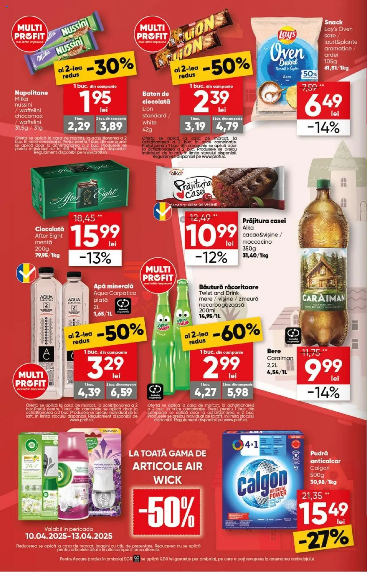 Catalog Profi 2 - 15 Aprilie 2025 | Pagina 6 | Produse: Pudră, Prăjitură, Ciocolată, Bere