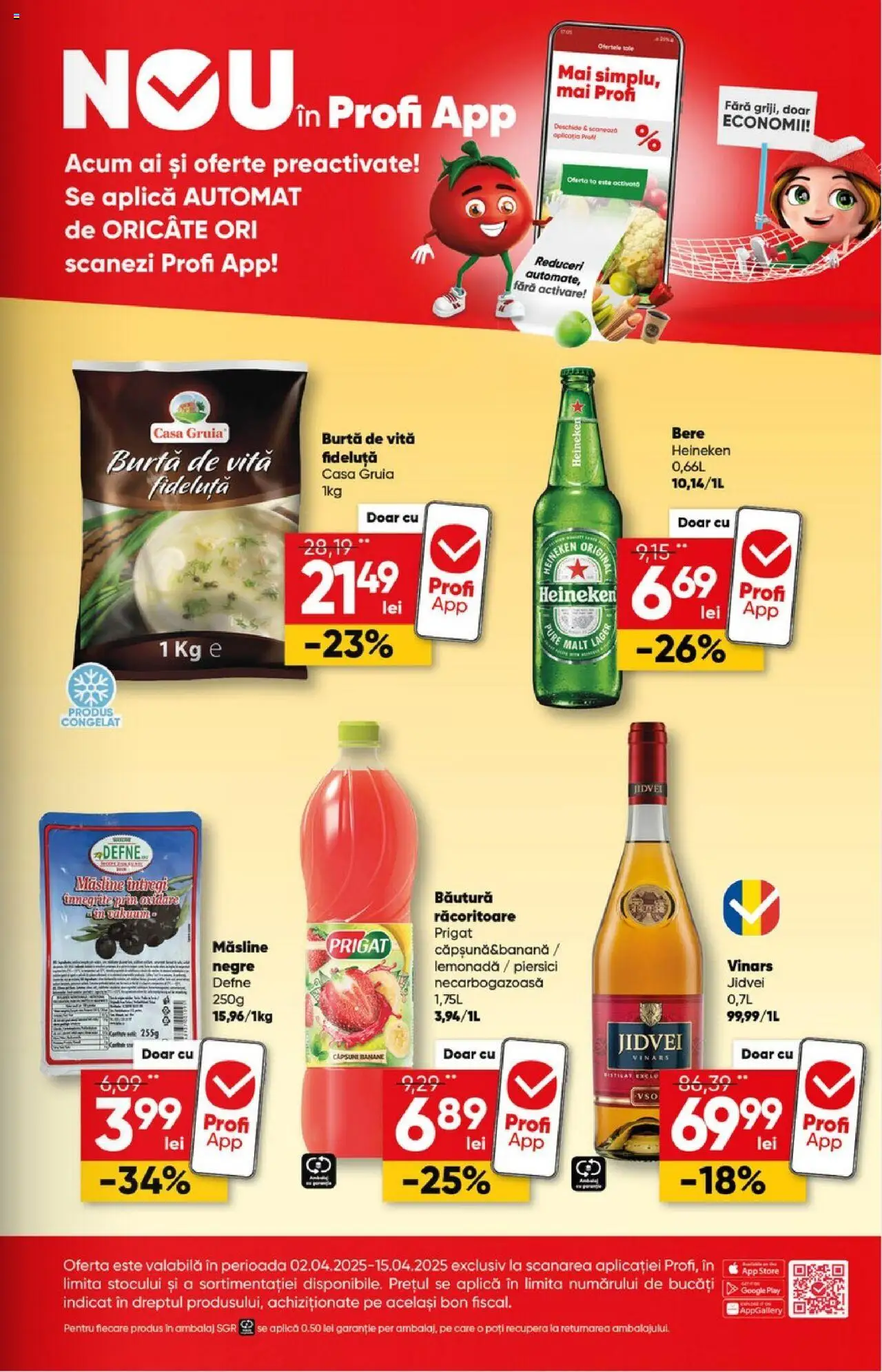 Catalog Profi 2 - 15 Aprilie 2025 | Pagina 7 | Produse: Măsline, Bere, Banane