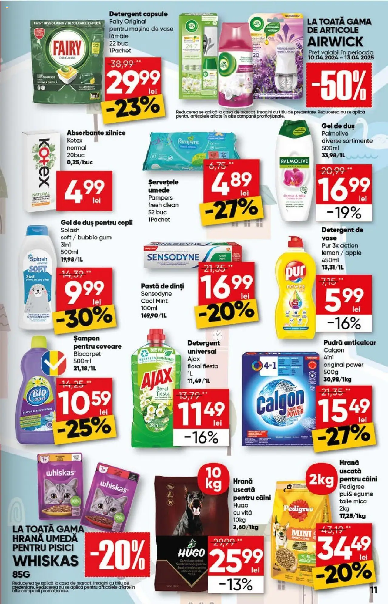 Catalog Profi 2 - 15 Aprilie 2025 | Pagina 11 | Produse: Hrană pentru câini, Șampon, Absorbante, Lămâie