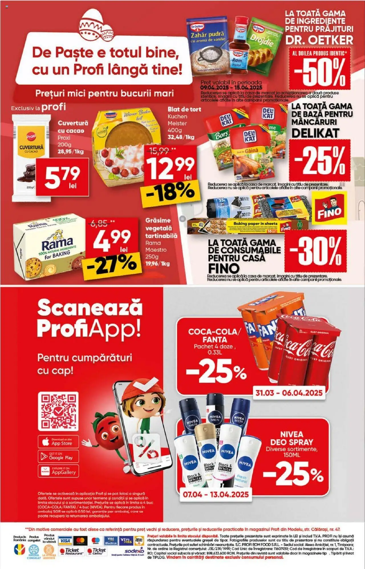 Catalog Profi 2 - 15 Aprilie 2025 | Pagina 12 | Produse: Rom, Paste, Cacao, Zahăr
