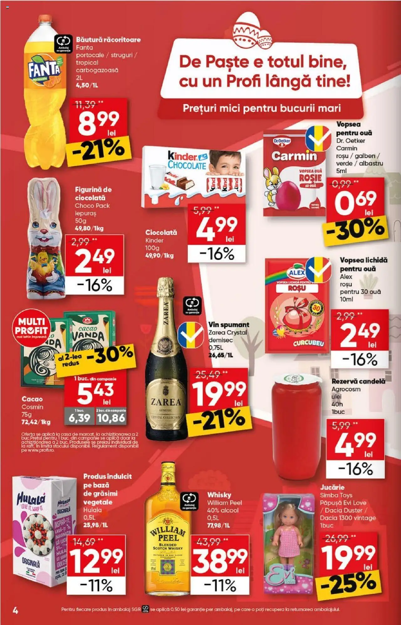 Catalog Profi 2 - 15 Aprilie 2025 | Pagina 4 | Produse: Struguri, Mici, Ouă, Cacao