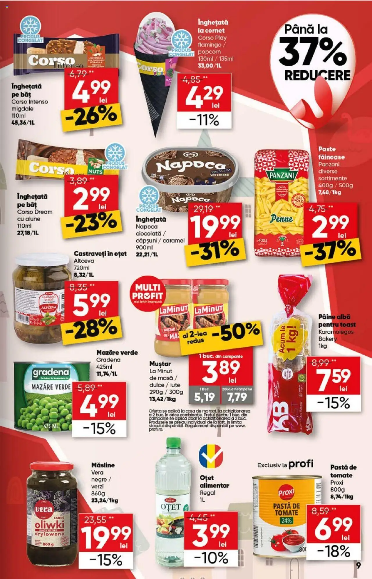 Catalog Profi 2 - 15 Aprilie 2025 | Pagina 9 | Produse: Masă, Migdale, Pâine, Muștar