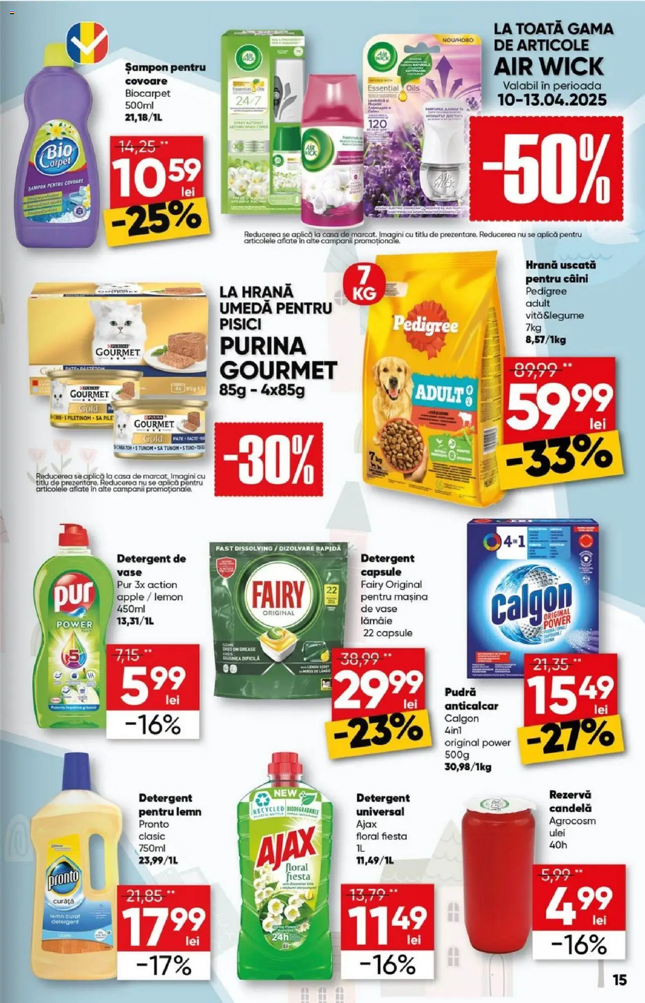 Catalog Profi 2 - 15 Aprilie 2025 | Pagina 15 | Produse: Pudră, Șampon, Apple, Detergent
