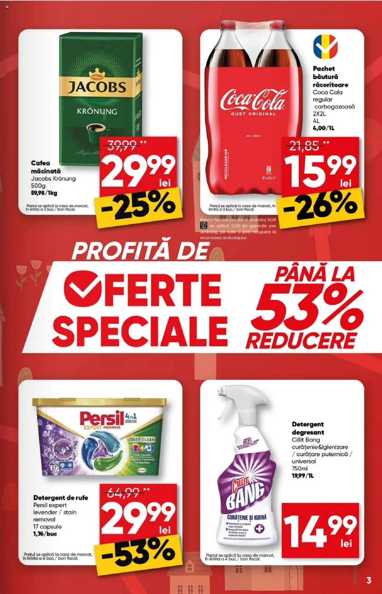 Catalog Profi 2 - 15 Aprilie 2025 | Pagina 3 | Produse: Pomelo, Amerikan servis, Köpek çiti, Detergent