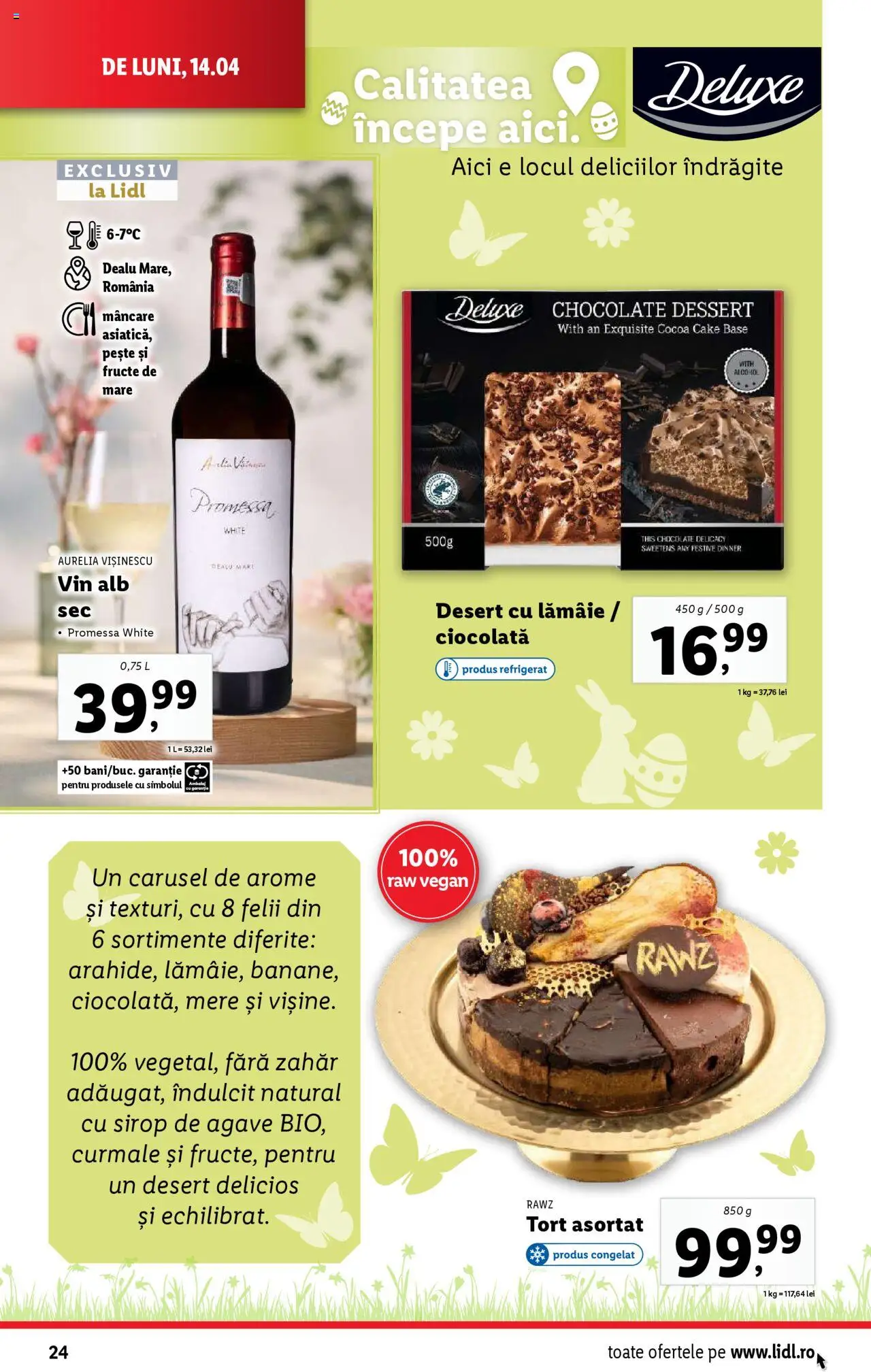 Catalog LIDL 14 - 19 Aprilie 2025 | Pagina 24 | Produse: Vin, Fructe, Zahăr, Lămâie