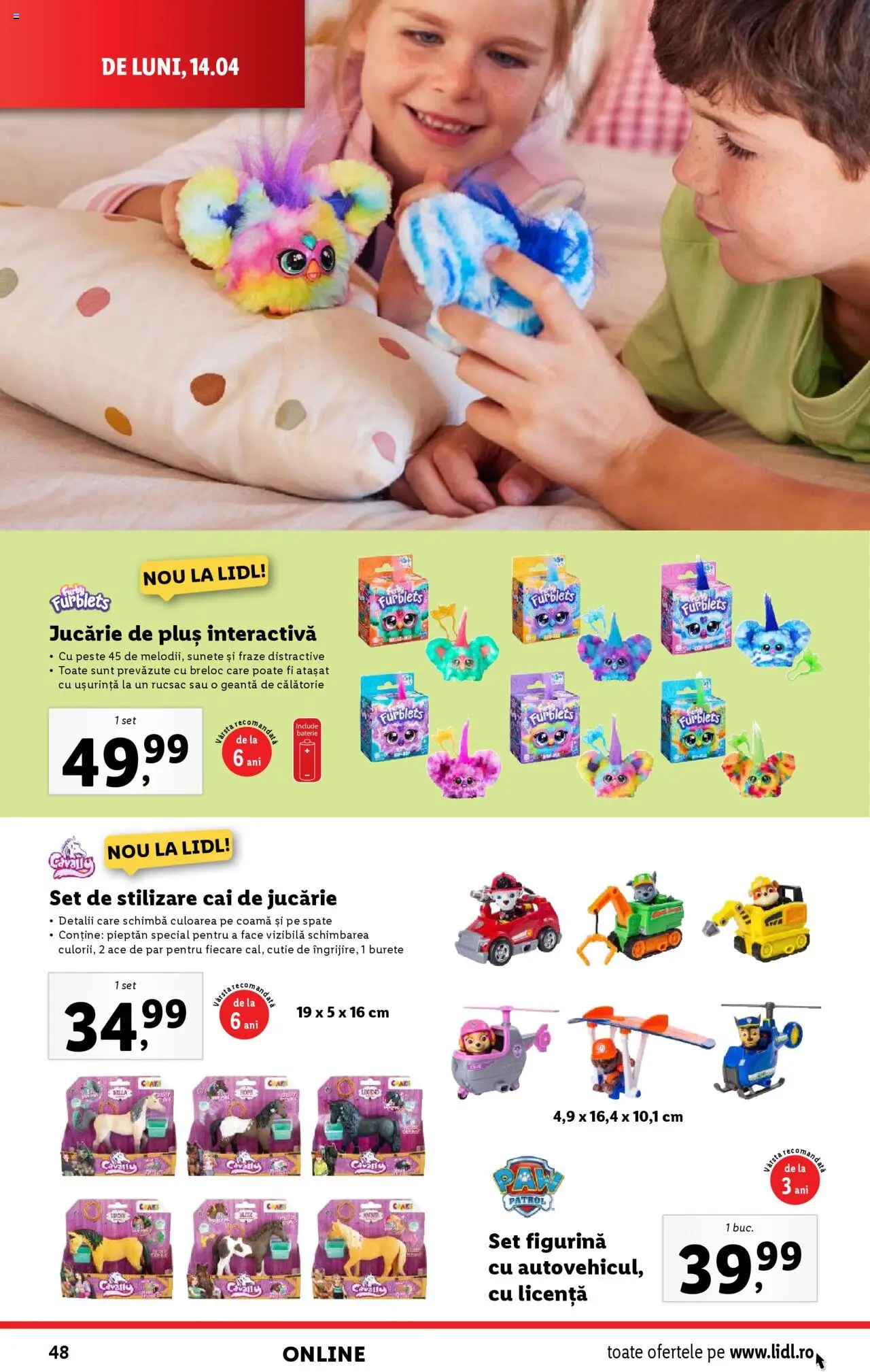 Catalog LIDL 14 - 19 Aprilie 2025 | Pagina 48 | Produse: Cutie, Baterie, Burete, Pește