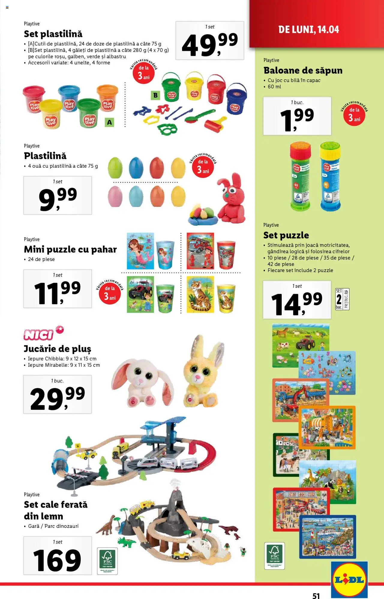 Catalog LIDL 14 - 19 Aprilie 2025 | Pagina 51 | Produse: Joc, Ouă, Săpun