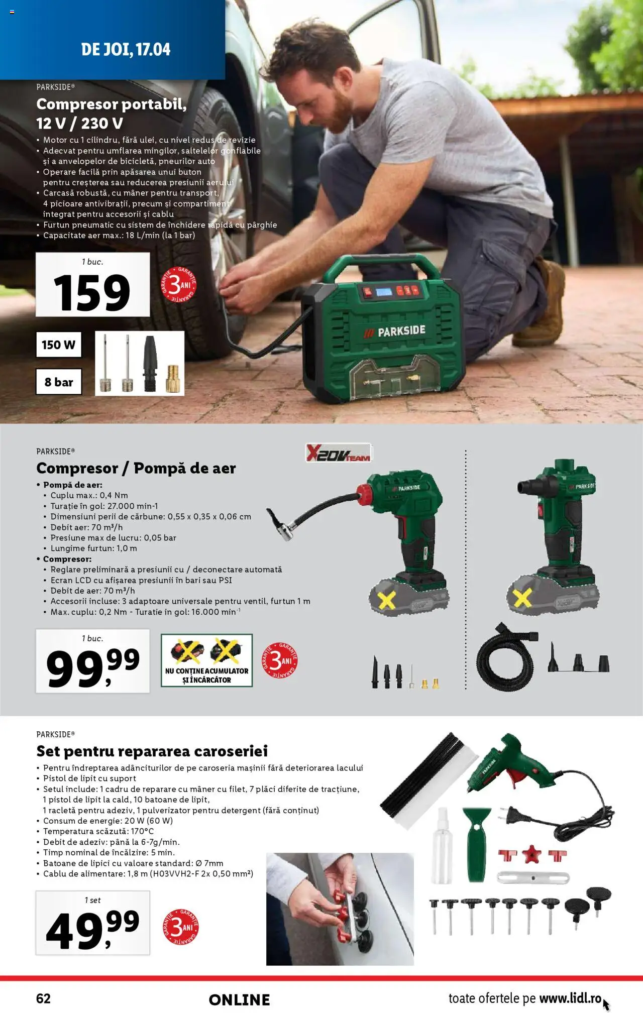 Catalog LIDL 14 - 19 Aprilie 2025 | Pagina 62 | Produse: Încărcător, Cablu, Detergent, Adeziv