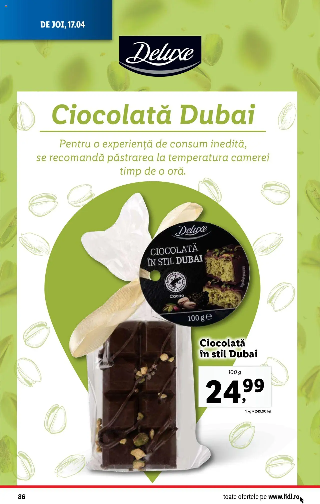 Catalog LIDL 14 - 19 Aprilie 2025 | Pagina 86 | Produse: Ciocolată, Cacao
