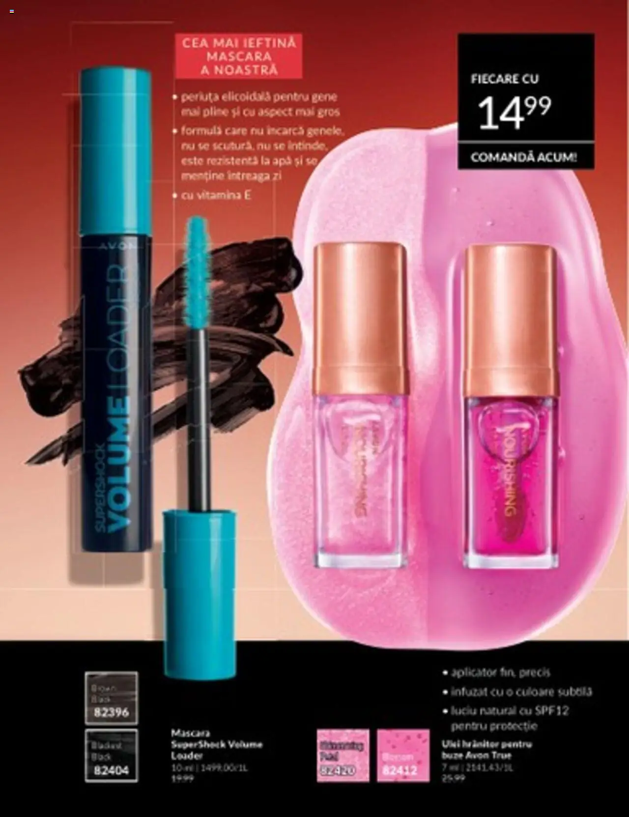 Catalog Avon 1 - 17 Aprilie 2025 | Pagina 17 | Produse: Mascara, Ulei, Apă