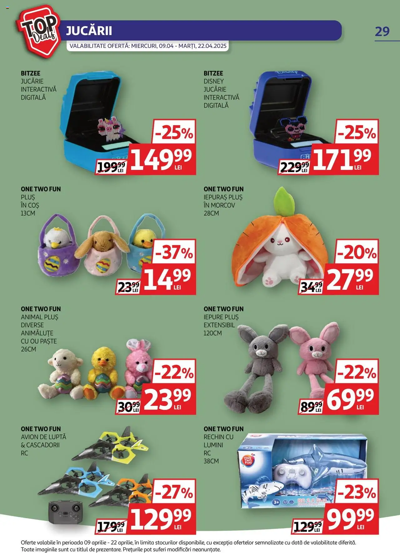 Catalog Auchan 9 - 22 Aprilie 2025 | Pagina 29 | Produse: Matériel de Street Workout, Coș, Paste