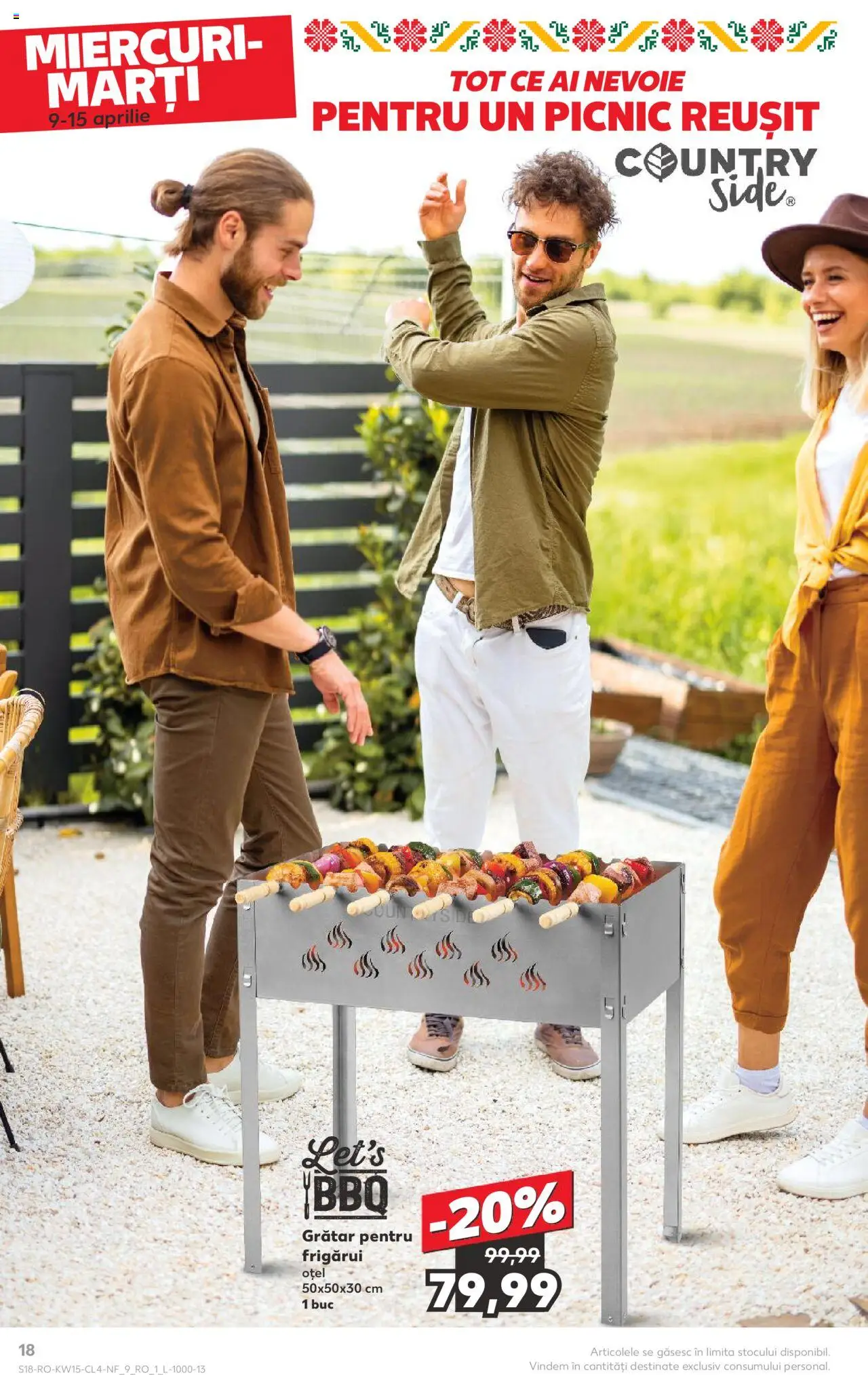 Catalog Kaufland 9 - 15 Aprilie 2025 | Pagina 18 | Produse: Grătar