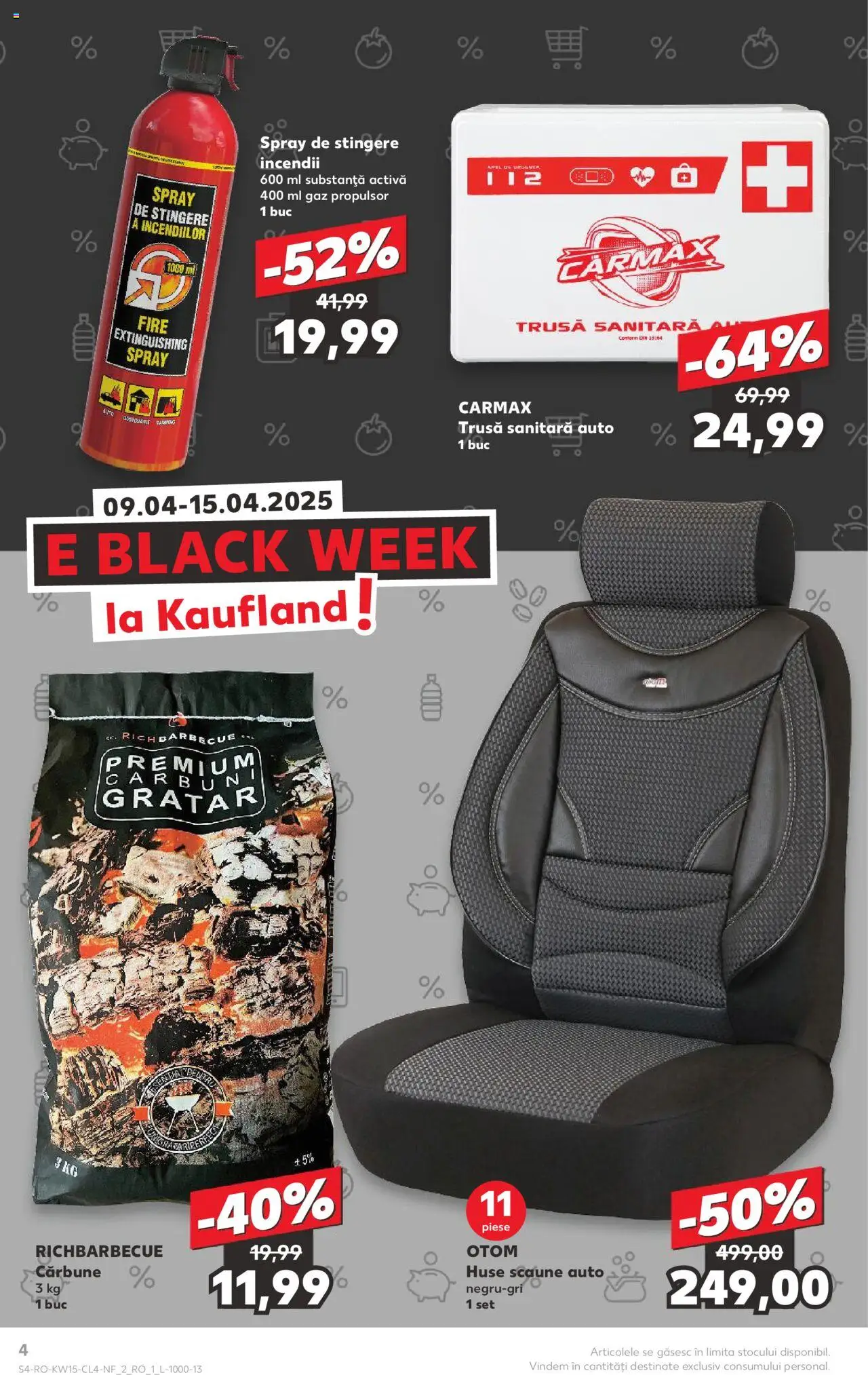 Catalog Kaufland 9 - 15 Aprilie 2025 | Pagina 4 | Produse: Grătar