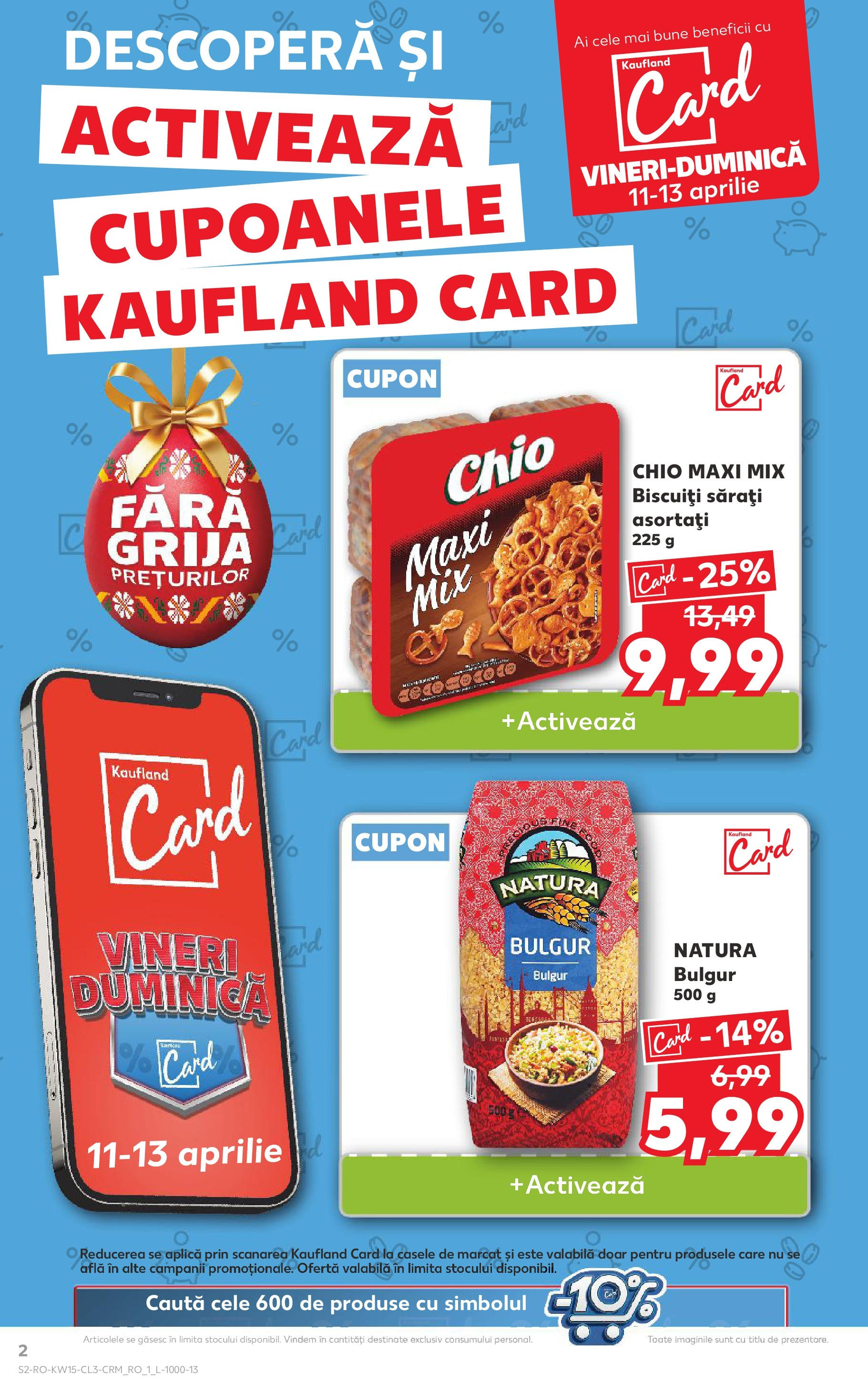 Catalog Kaufland 11 - 13 Aprilie 2025 | Pagina 2 | Produse: Biscuiți