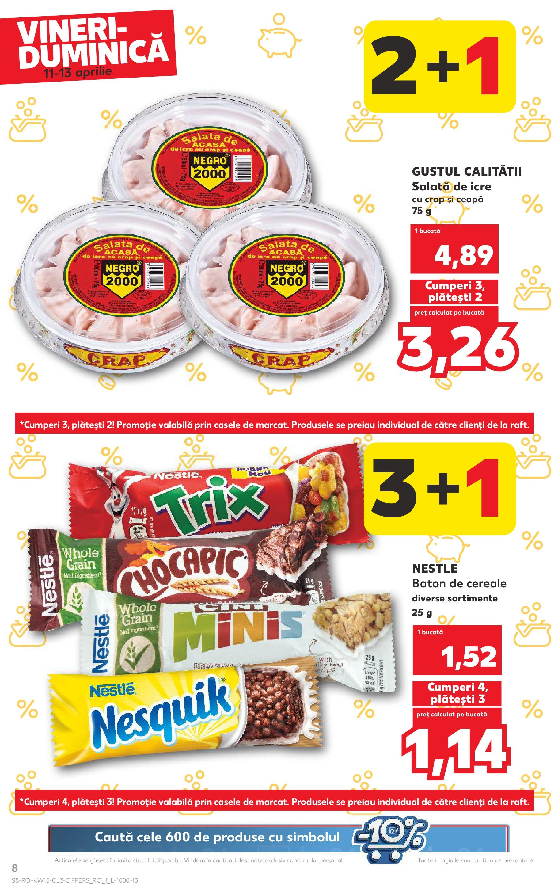 Catalog Kaufland 11 - 13 Aprilie 2025 | Pagina 8 | Produse: Cereale, Salată, Ceapă