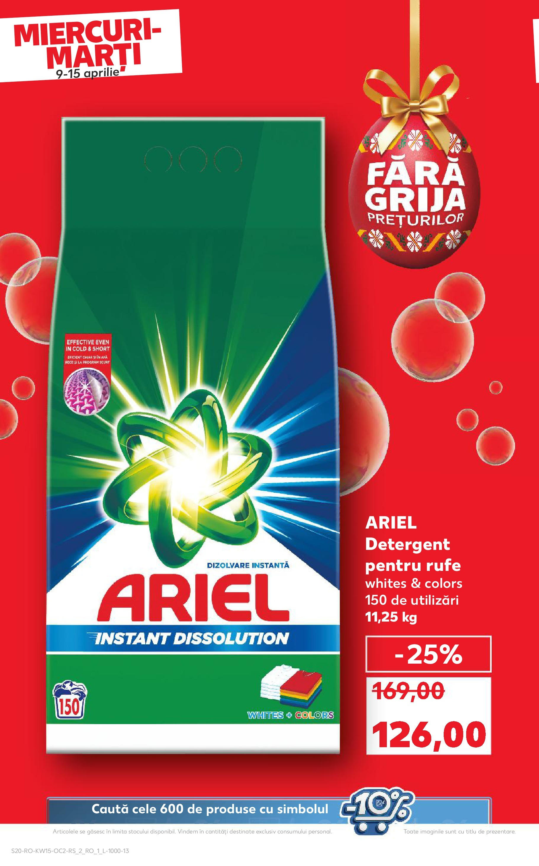 Catalog Kaufland 9 - 15 Aprilie 2025 | Pagina 20 | Produse: Detergent