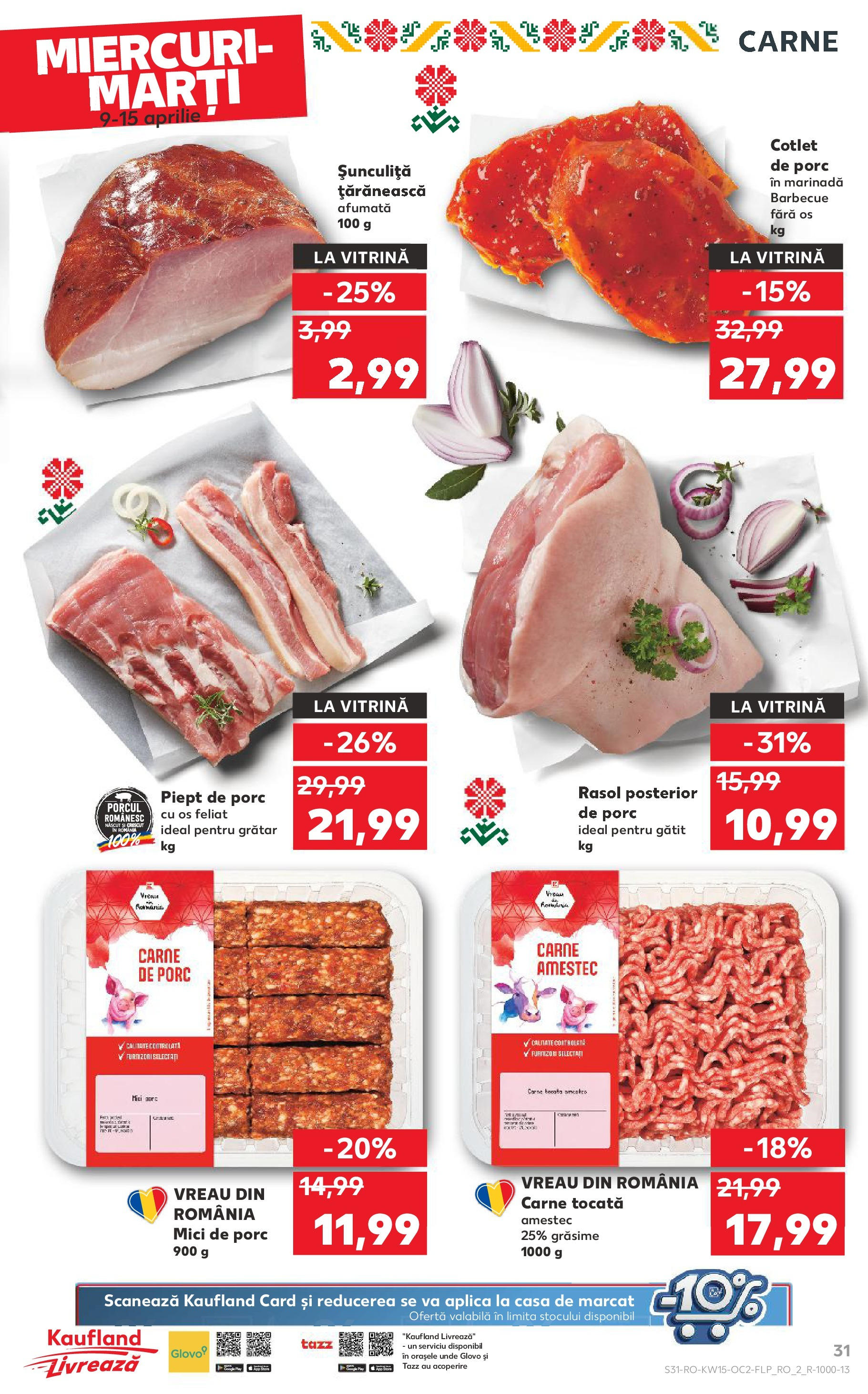 Catalog Kaufland 9 - 15 Aprilie 2025 | Pagina 31 | Produse: Lait de coco, Vitrină, Carne tocată, Rasol