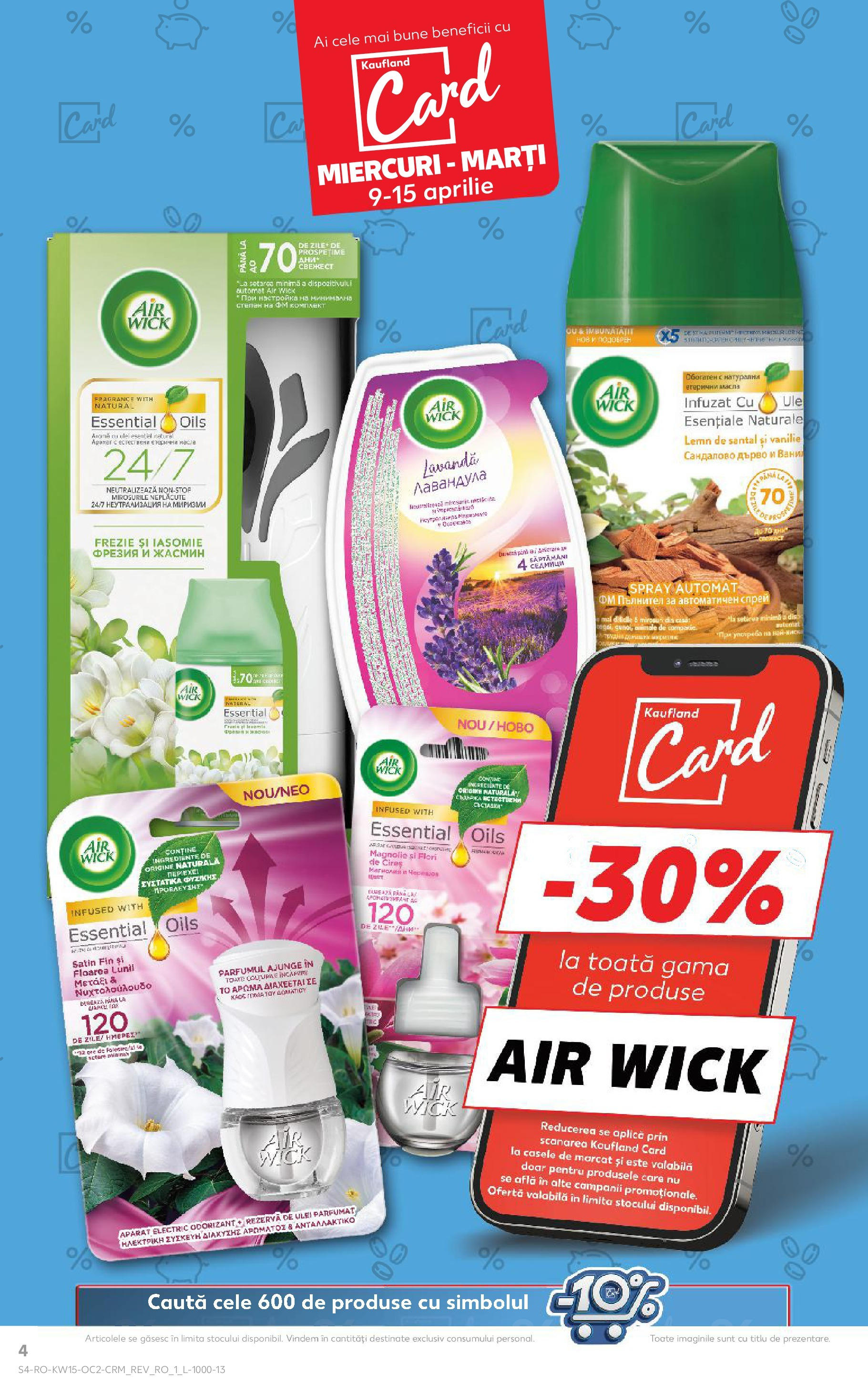 Catalog Kaufland 9 - 15 Aprilie 2025 | Pagina 4 | Produse: Ulei parfumat, Ulei