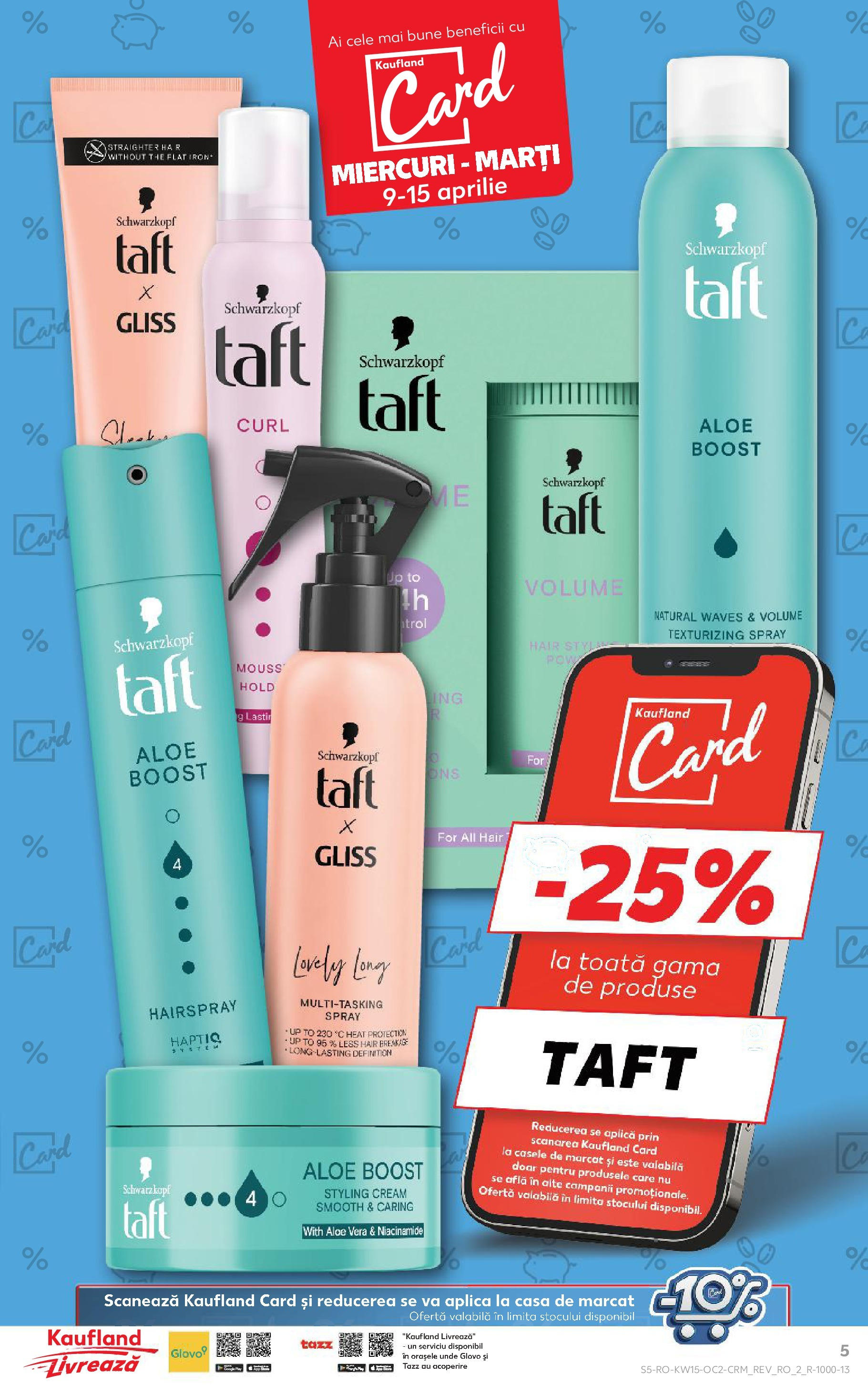 Catalog Kaufland 9 - 15 Aprilie 2025 | Pagina 5 | Produse: Delgeç, Aloe vera