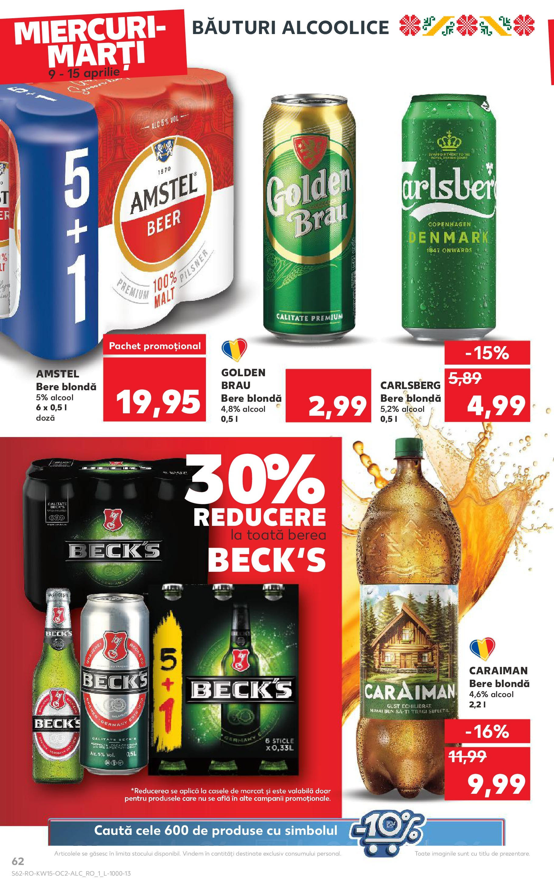 Catalog Kaufland 9 - 15 Aprilie 2025 | Pagina 62 | Produse: Bere