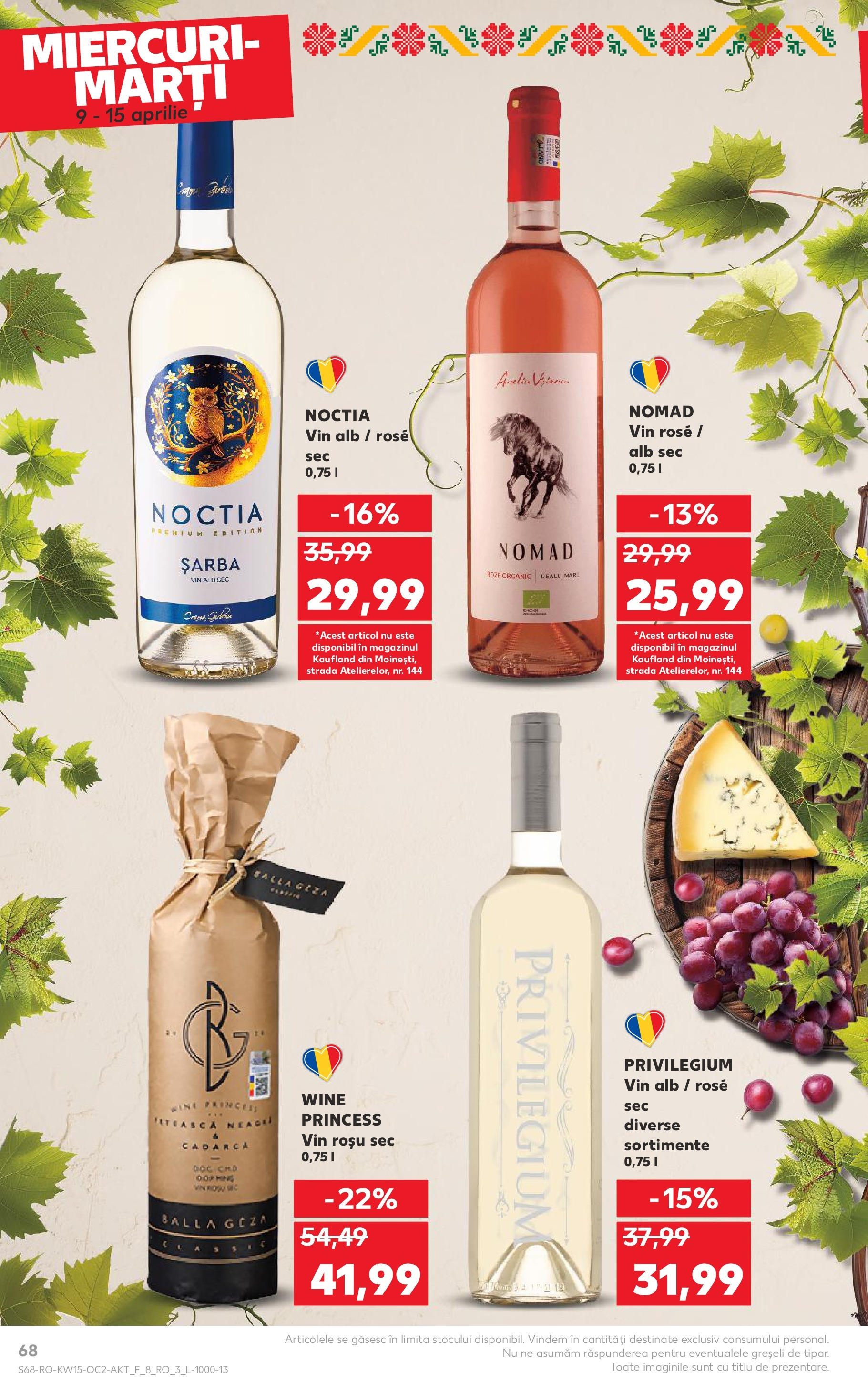 Catalog Kaufland 9 - 15 Aprilie 2025 | Pagina 68 | Produse: Vin