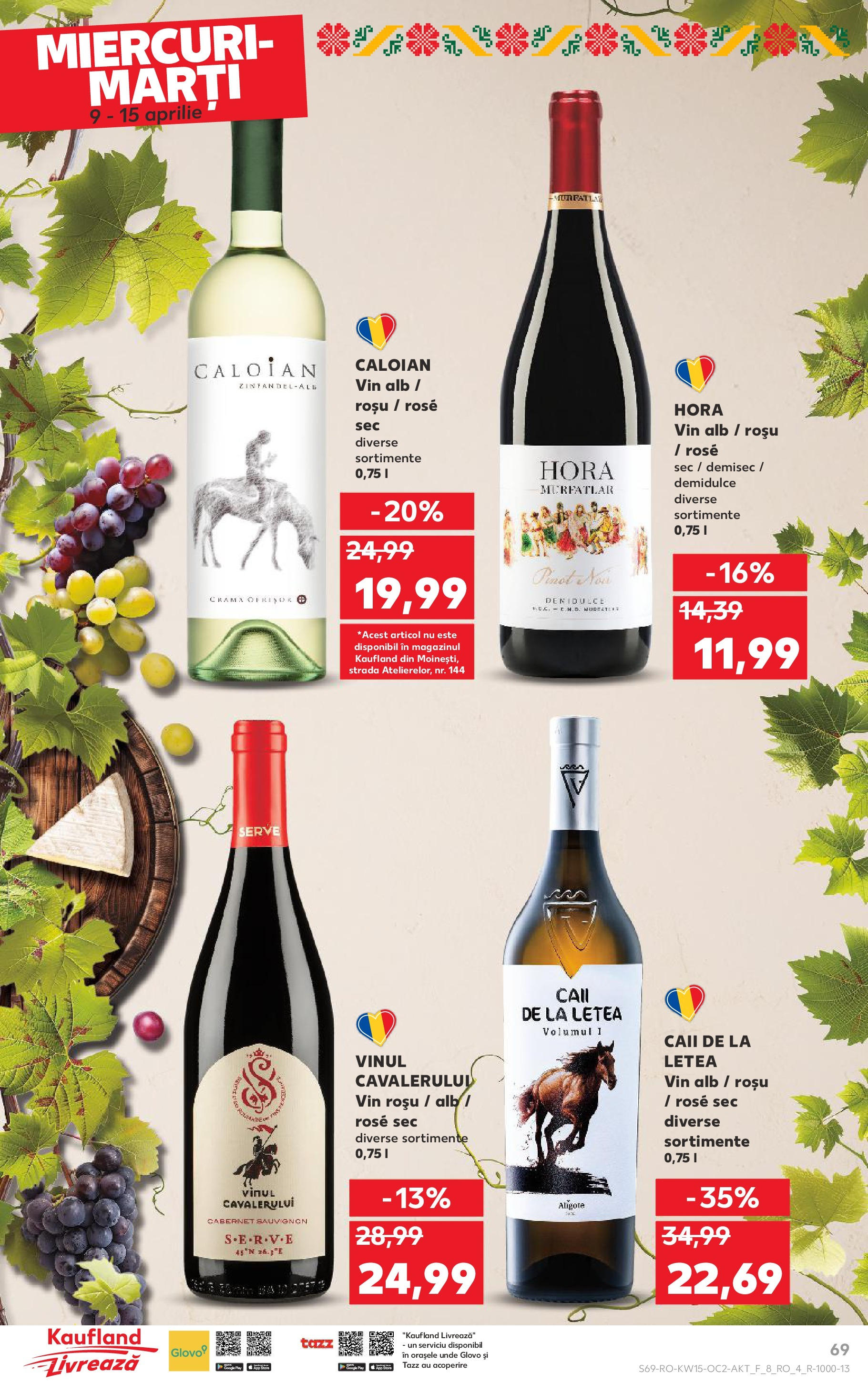 Catalog Kaufland 9 - 15 Aprilie 2025 | Pagina 69 | Produse: Vin