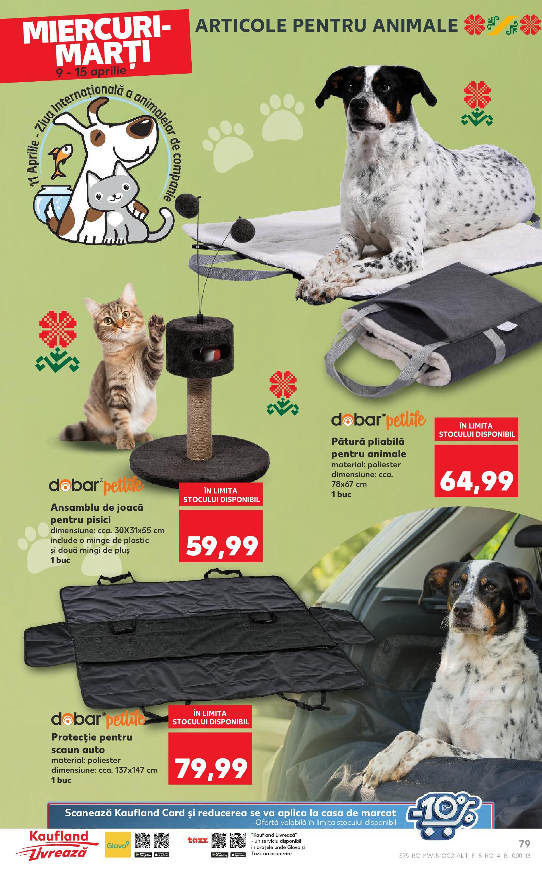 Catalog Kaufland 9 - 15 Aprilie 2025 | Pagina 79 | Produse: Pătură, Scaun