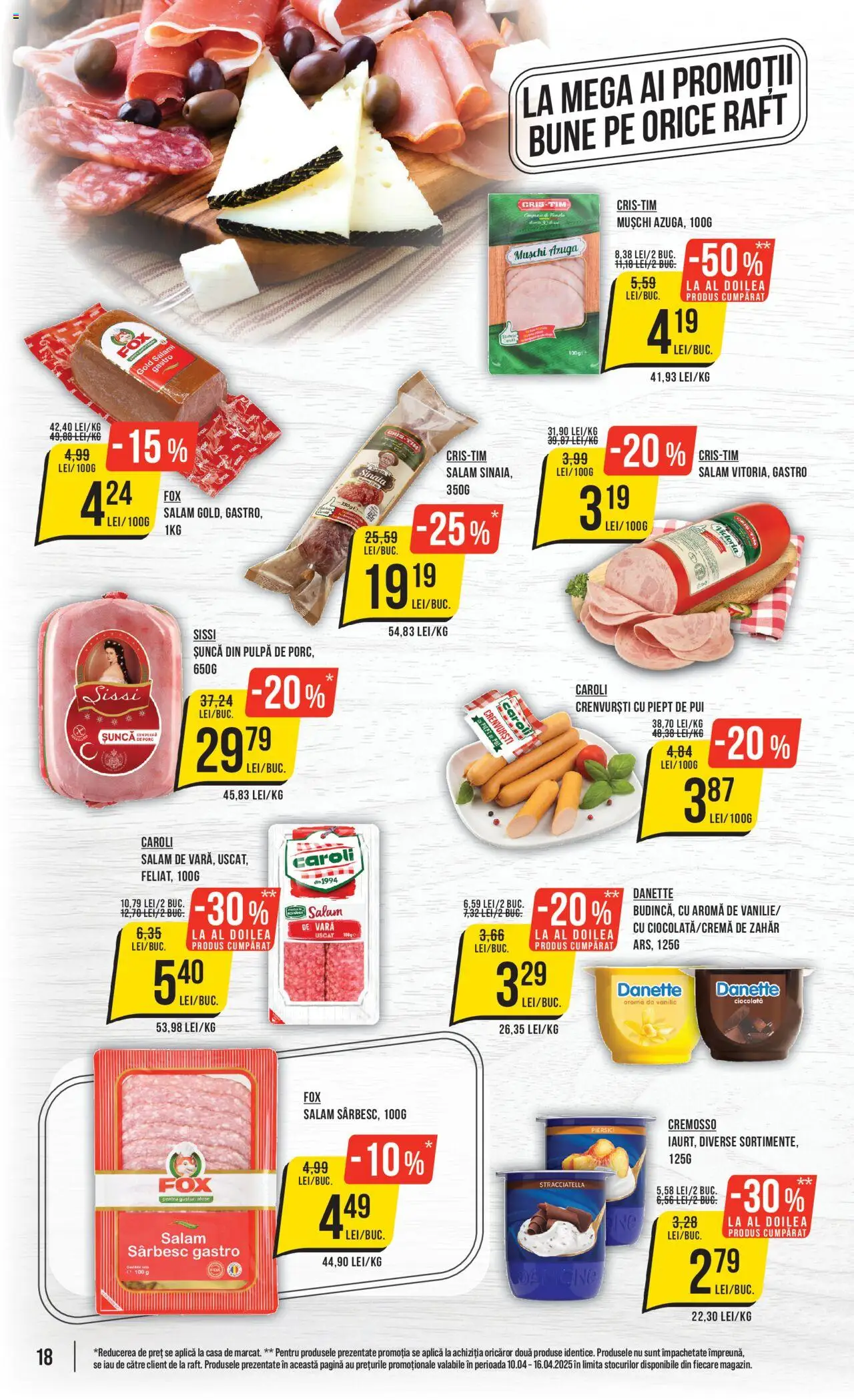 Catalog Mega Image 10 - 16 Aprilie 2025 | Pagina 18