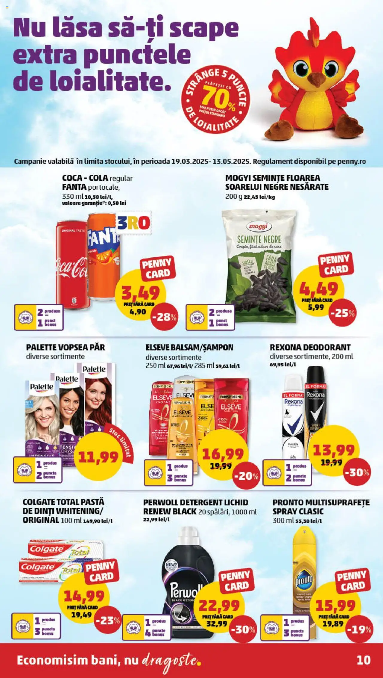 Catalog PENNY Market 9 - 15 Aprilie 2025 | Pagina 10 | Produse: Vopsea, Amerikan servis, Deodorant, Detergent