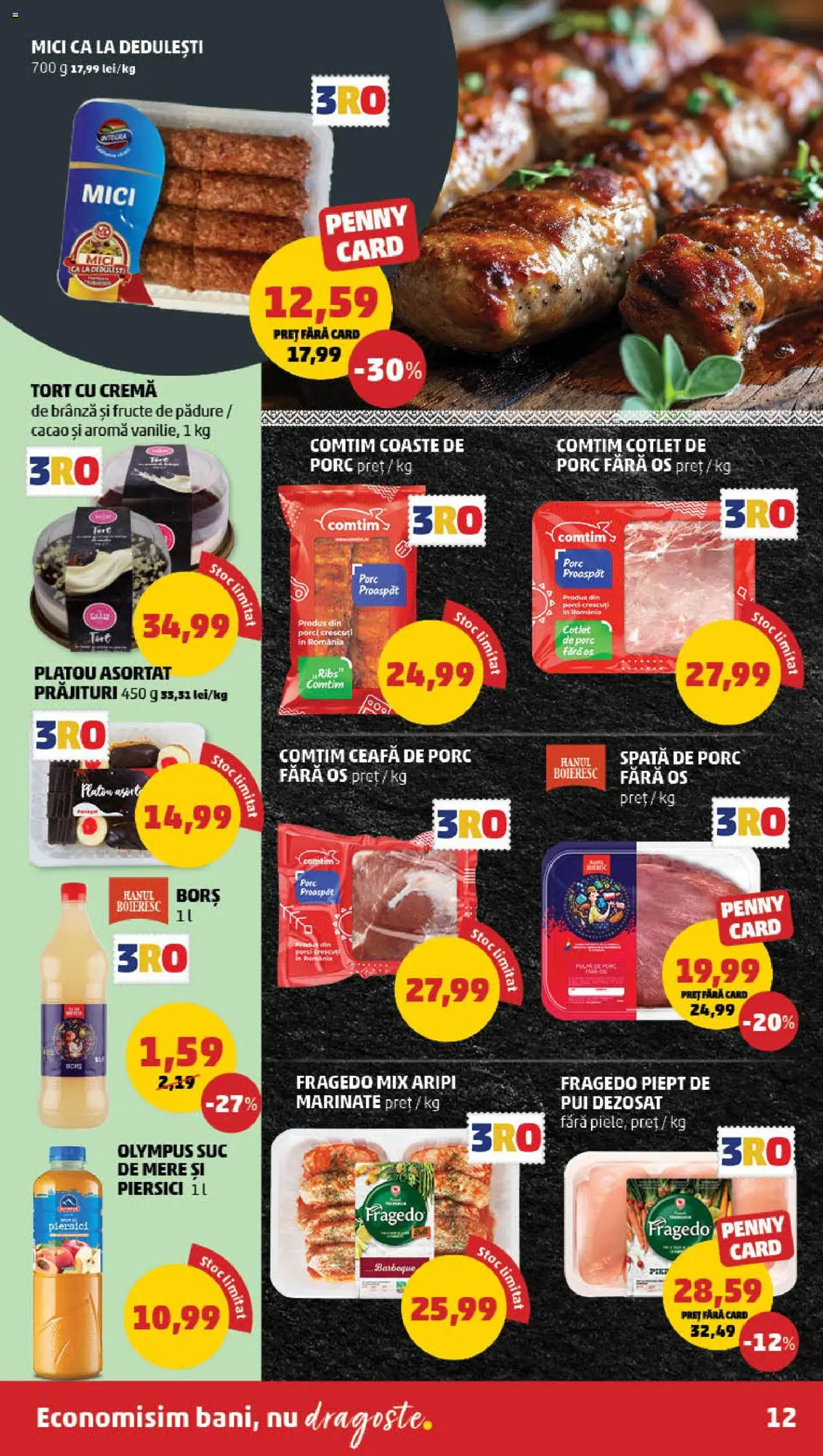 Catalog PENNY Market 9 - 15 Aprilie 2025 | Pagina 12 | Produse: Keçeli kalem, Hacıyatmaz Kedi Oyuncağı, Suc, Cacao
