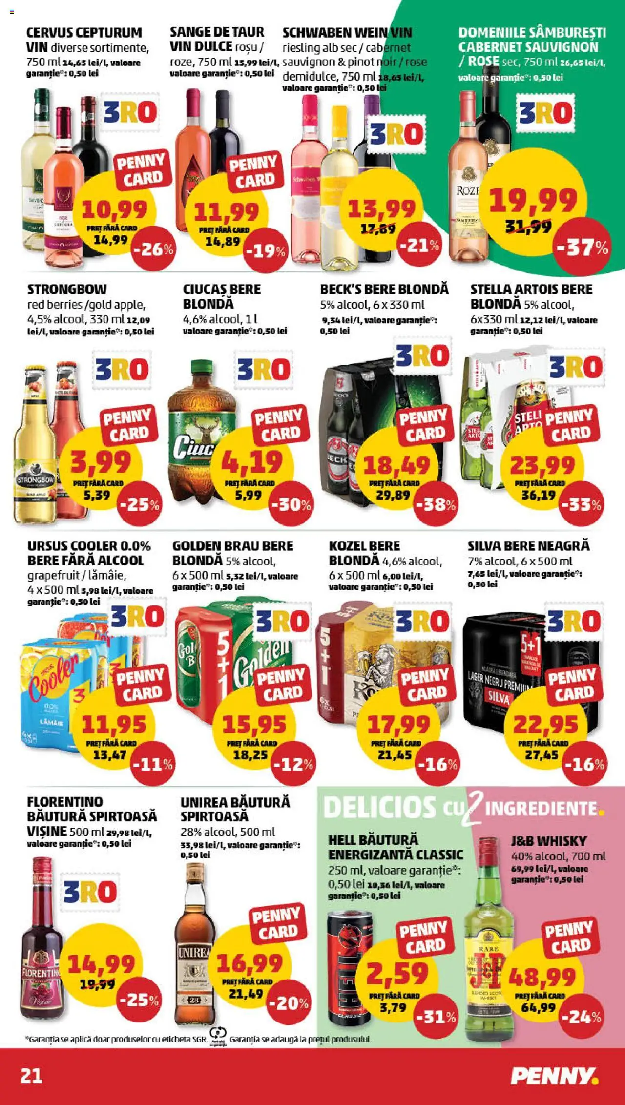 Catalog PENNY Market 9 - 15 Aprilie 2025 | Pagina 21 | Produse: Atıştırmalık, Bere, Băutură energizantă, Lămâie