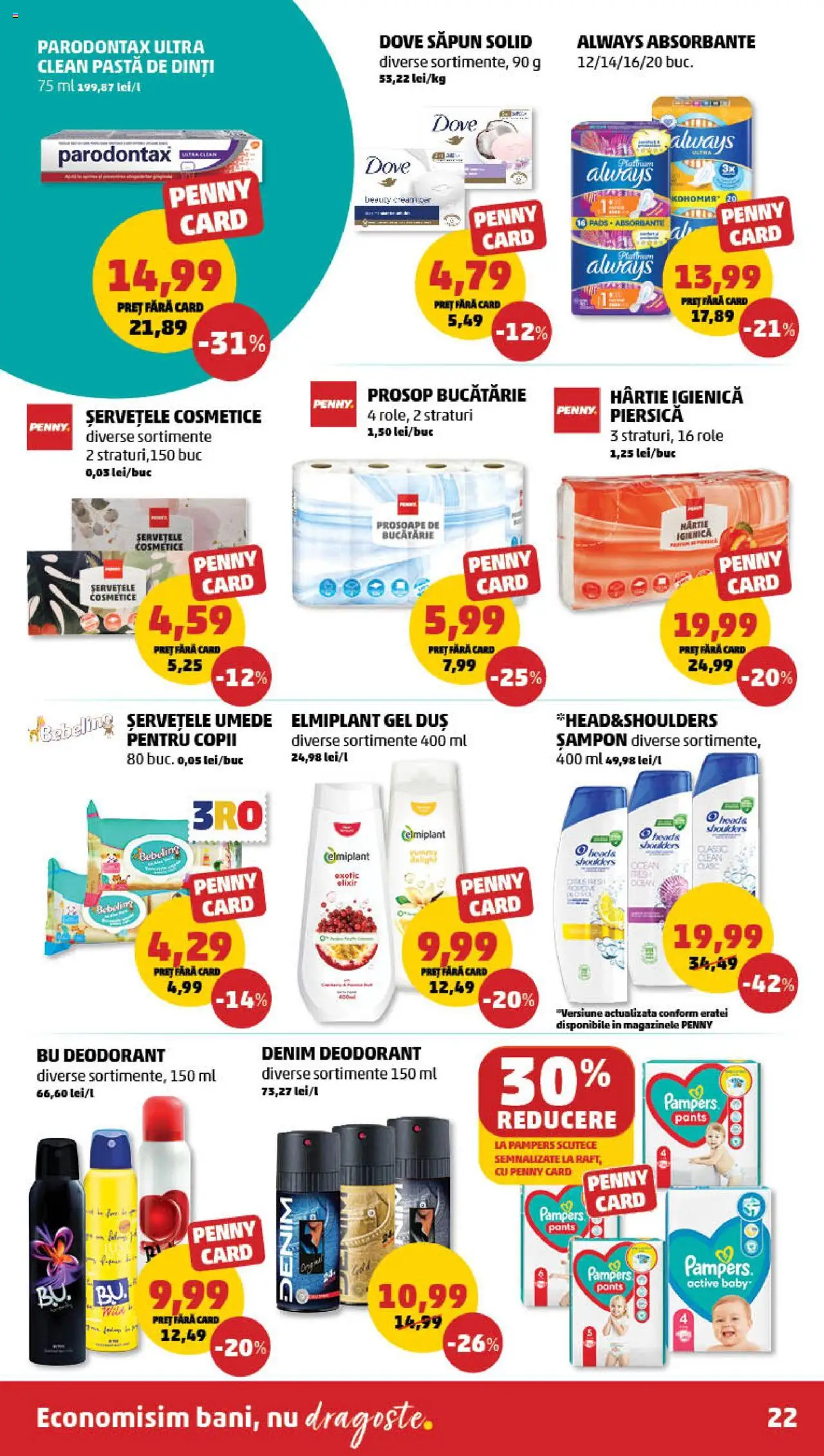 Catalog PENNY Market 9 - 15 Aprilie 2025 | Pagina 22 | Produse: Piersică, Pomelo, Bucătărie, Scutece