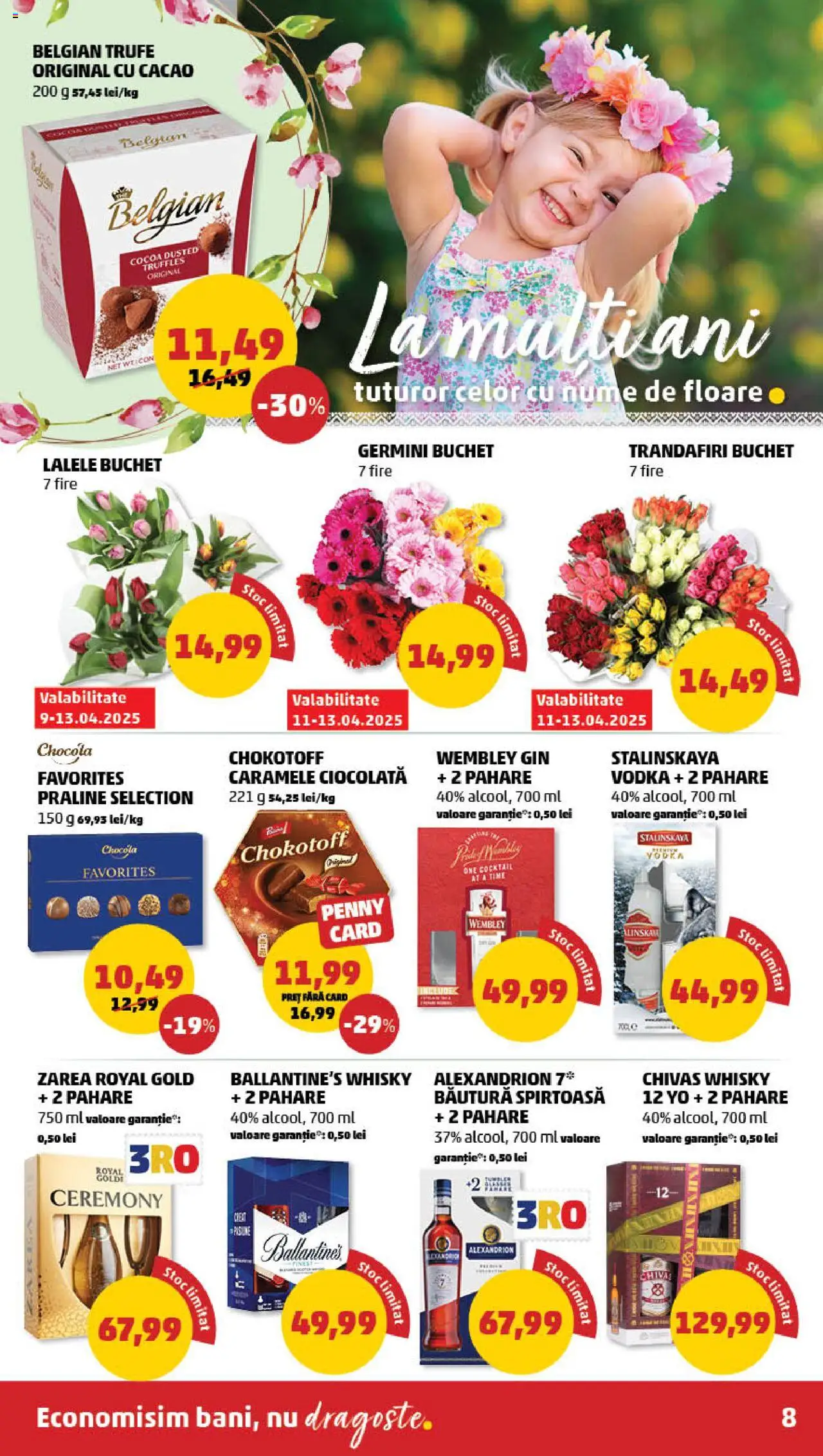 Catalog PENNY Market 9 - 15 Aprilie 2025 | Pagina 8 | Produse: Cocktail, Cacao, Vodka, Caramele