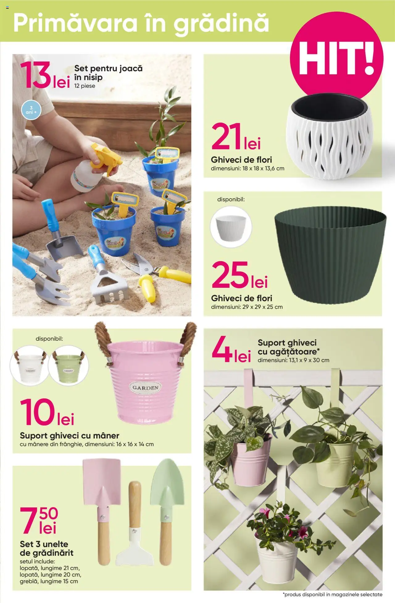 Catalog Pepco 10 - 23 Aprilie 2025 | Pagina 9 | Produse: Mâner, Ghiveci