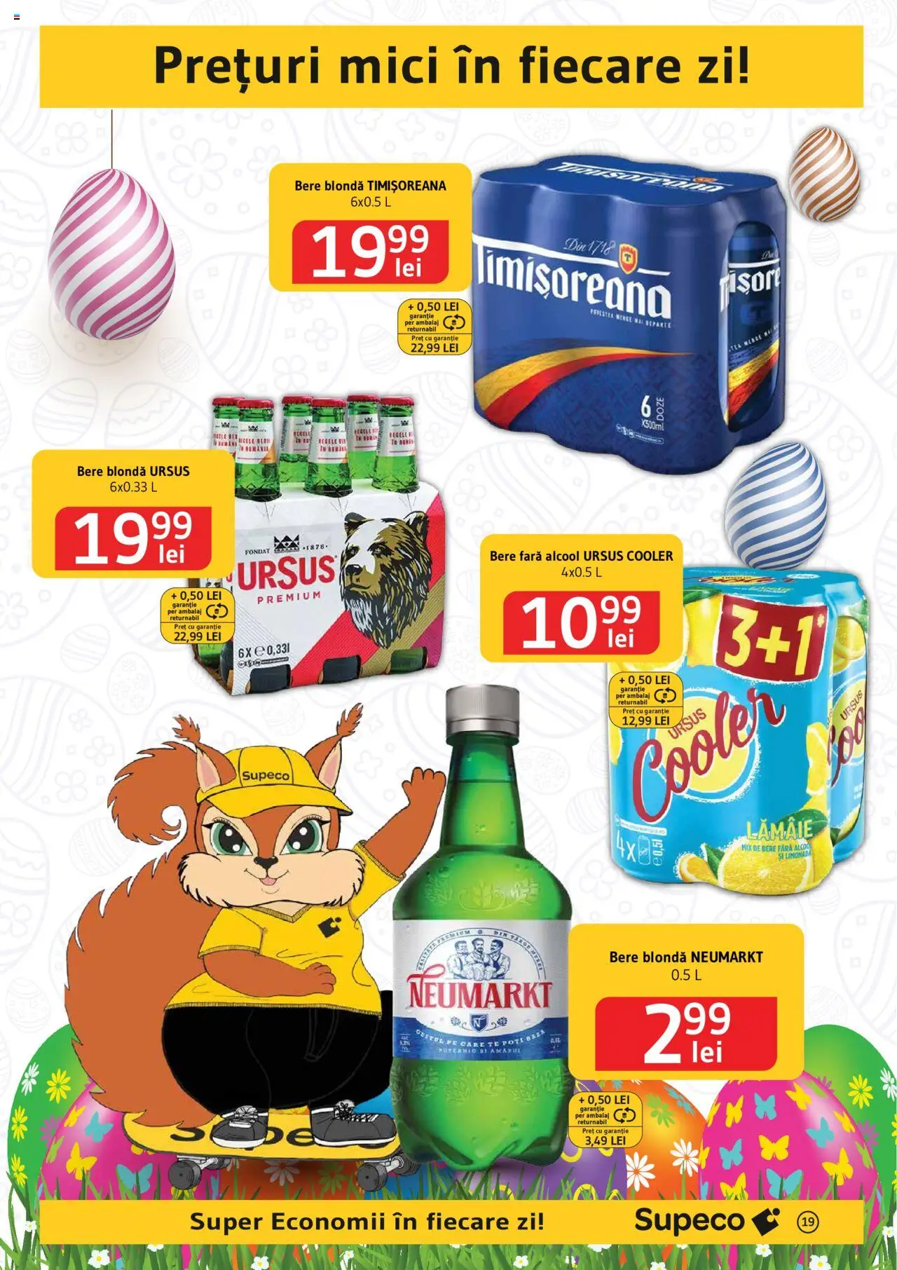 Catalog Supeco 10 - 23 Aprilie 2025 | Pagina 19 | Produse: Mici, Bere, Lămâie