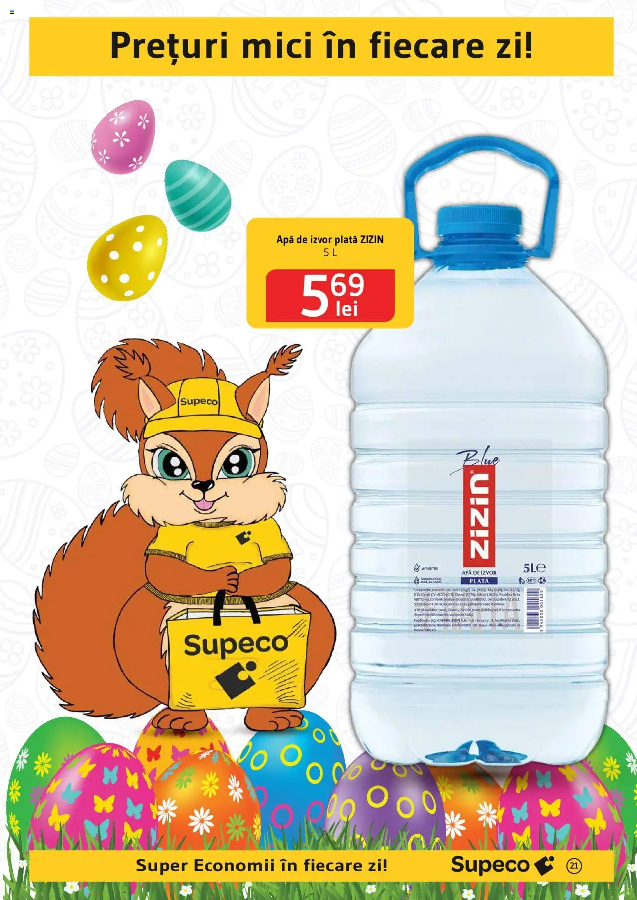 Catalog Supeco 10 - 23 Aprilie 2025 | Pagina 21 | Produse: Mici, Apă