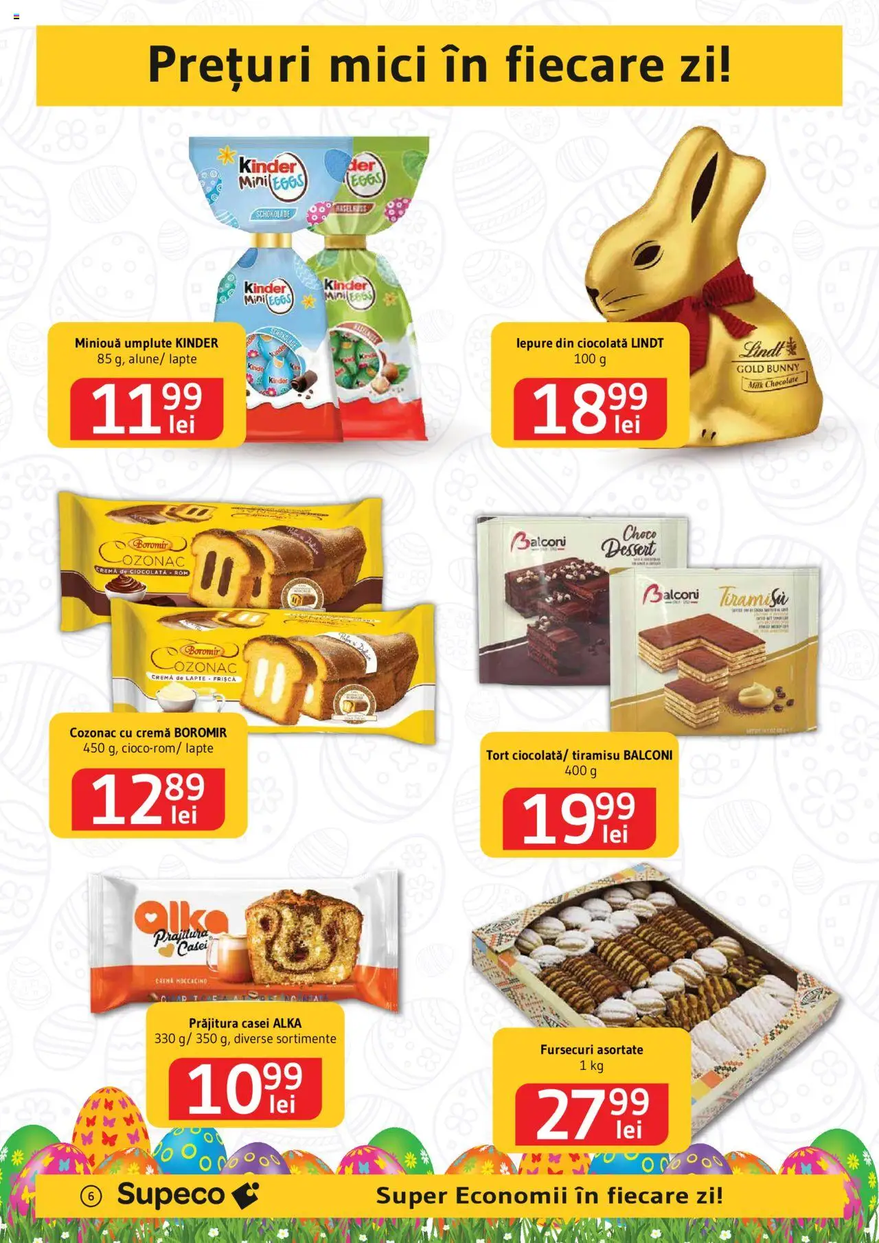 Catalog Supeco 10 - 23 Aprilie 2025 | Pagina 6 | Produse: Prăjitură, Tort, Ciocolată, Rom