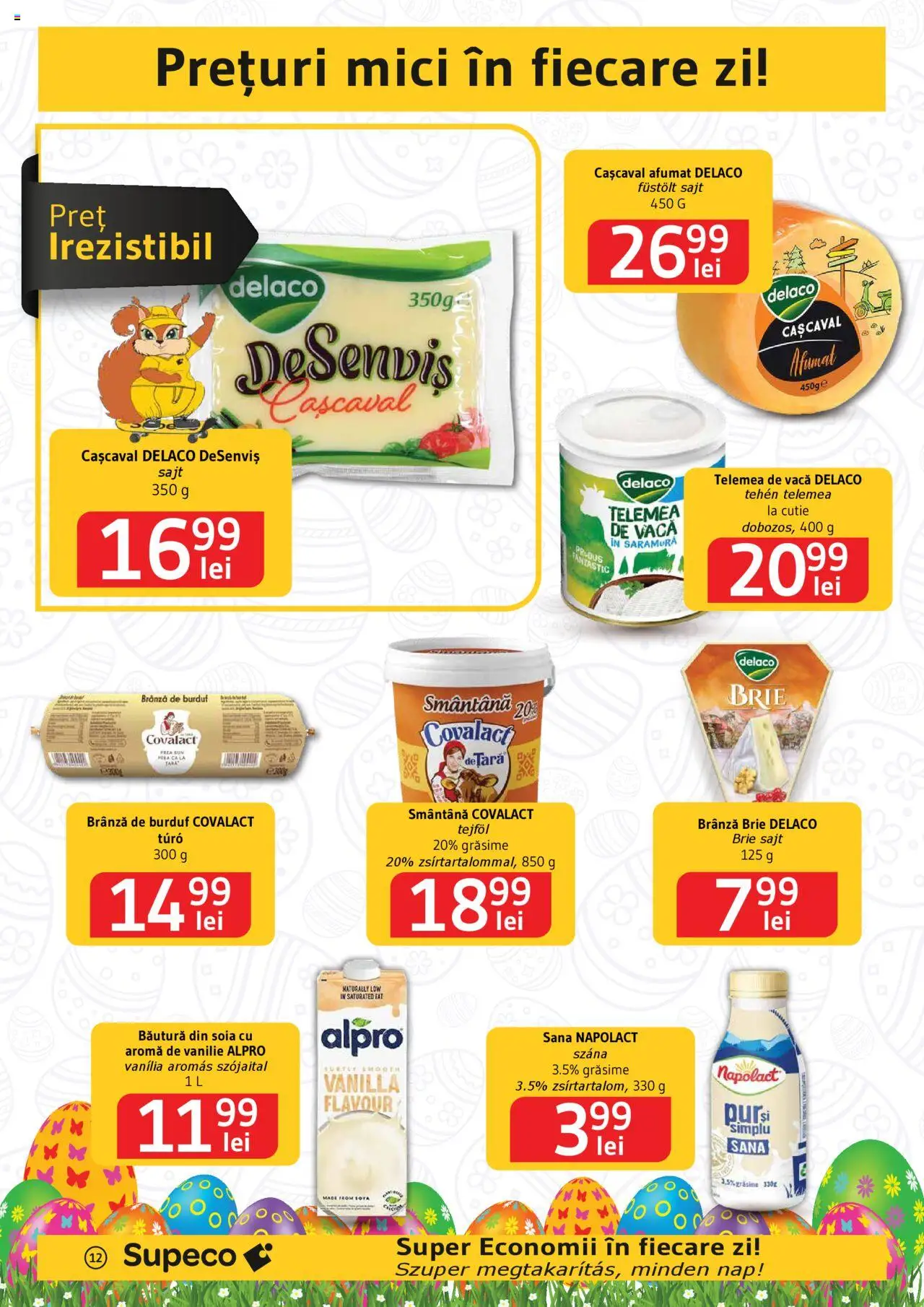 Catalog Supeco 10 - 23 Aprilie 2025 | Pagina 12 | Produse: Tırnak makası, Cutie, Cașcaval, Mici