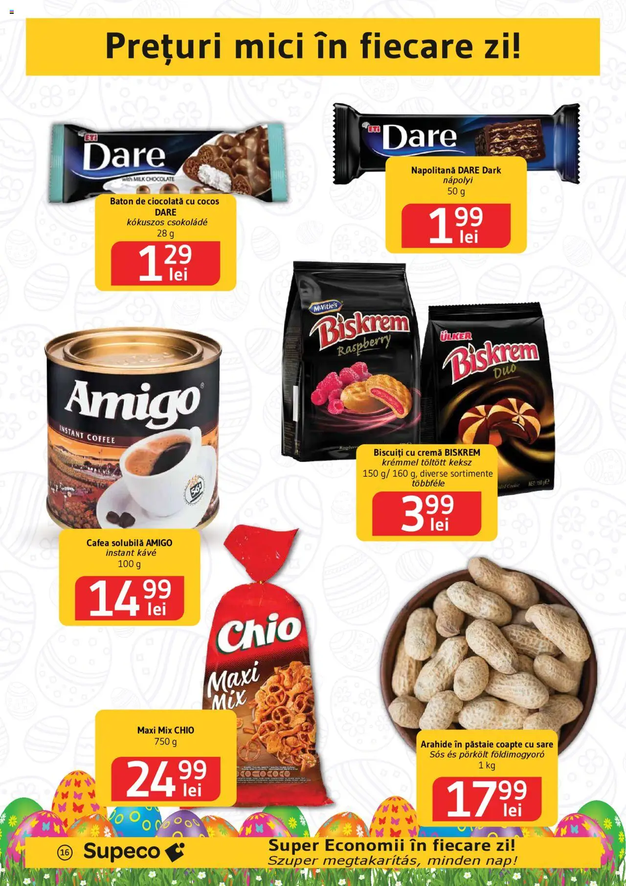 Catalog Supeco 10 - 23 Aprilie 2025 | Pagina 16 | Produse: Mici, Cremă, Cafea, Sos