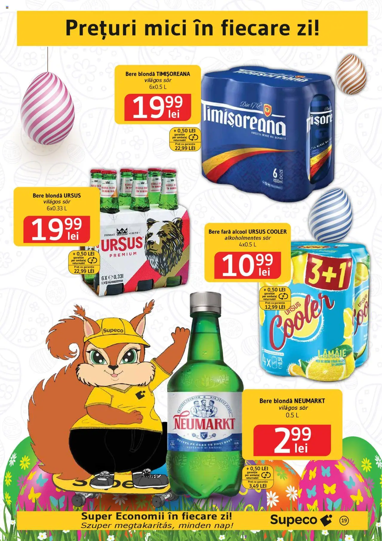 Catalog Supeco 10 - 23 Aprilie 2025 | Pagina 19 | Produse: Mici, Bere, Lămâie