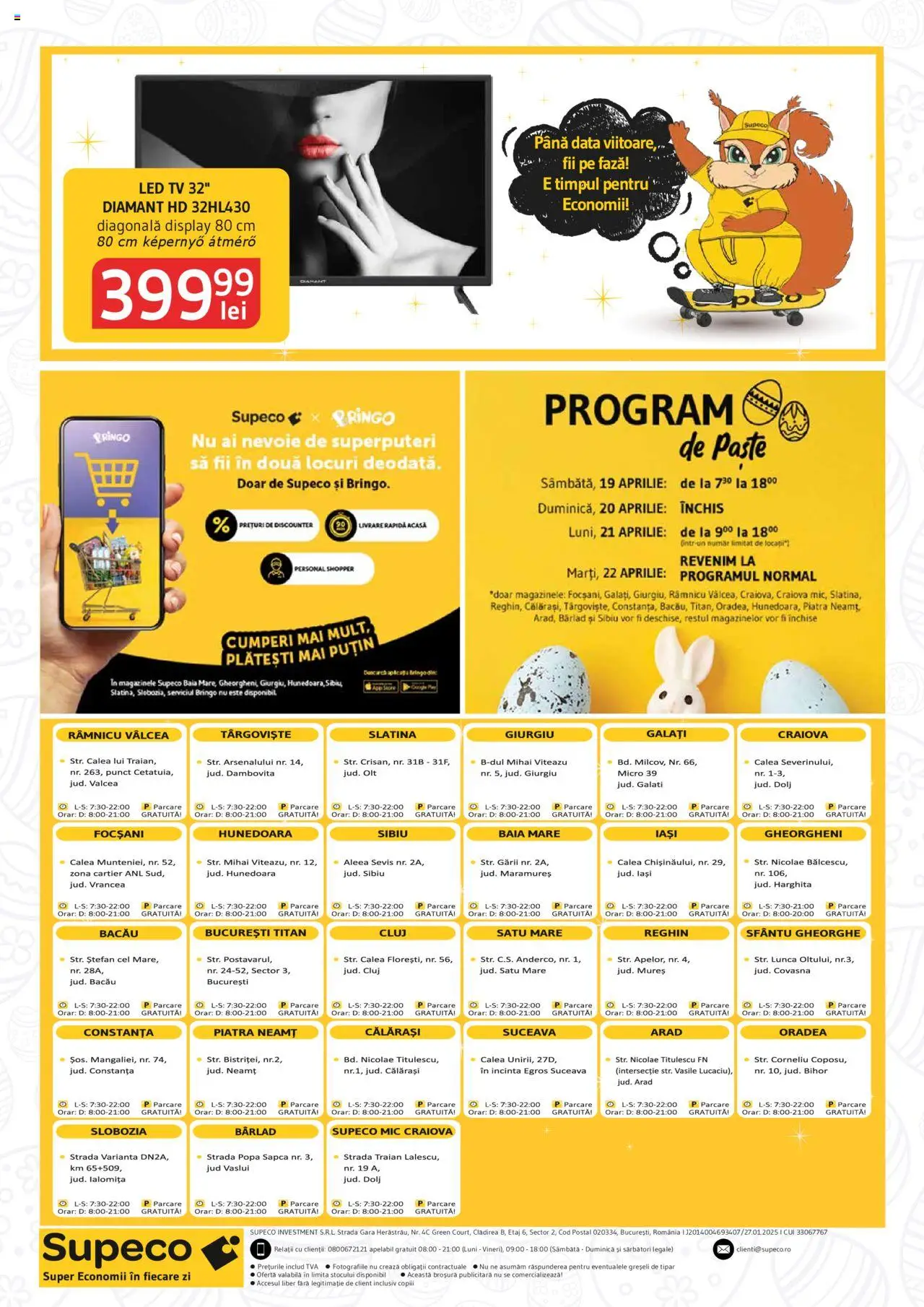 Catalog Supeco 10 - 23 Aprilie 2025 | Pagina 28 | Produse: Șapcă, Babak, Paste