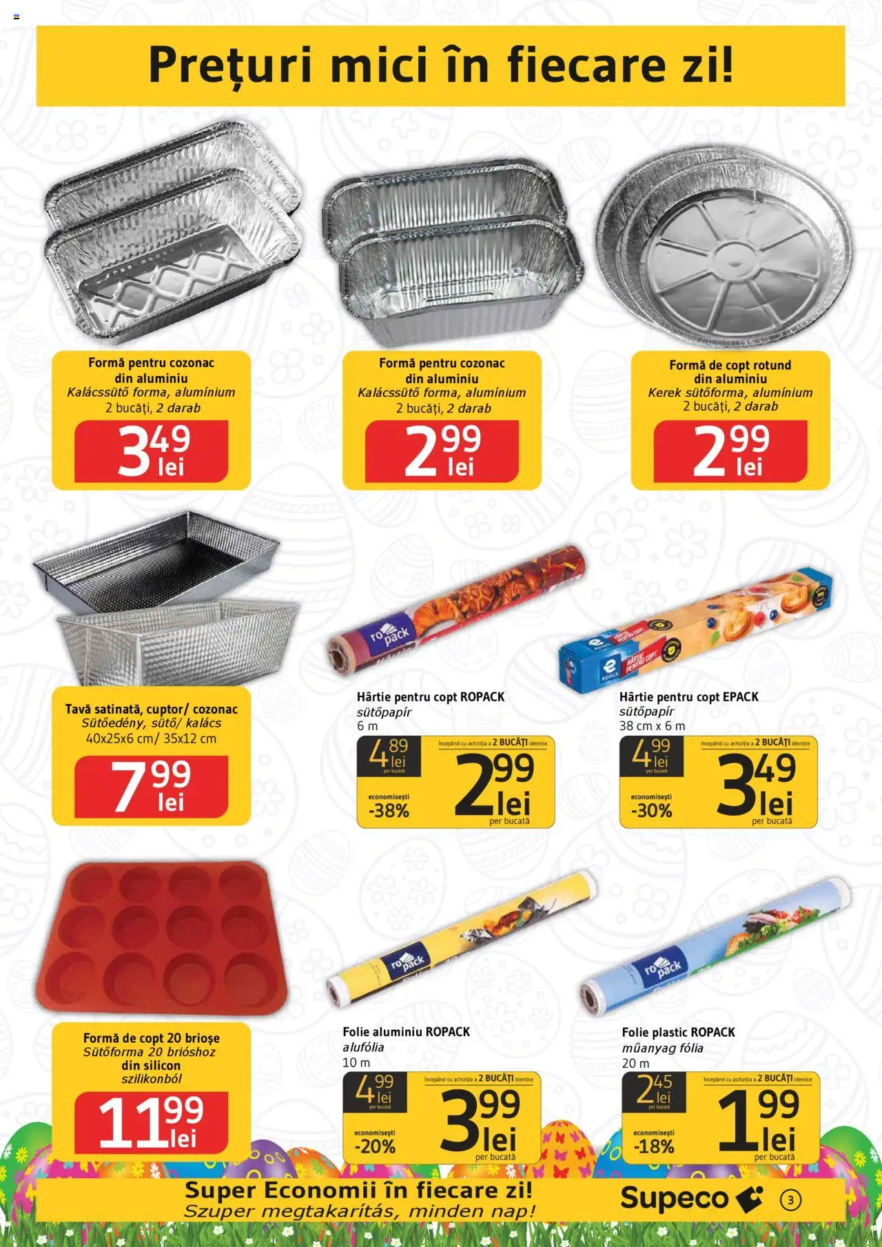Catalog Supeco 10 - 23 Aprilie 2025 | Pagina 3 | Produse: Mici