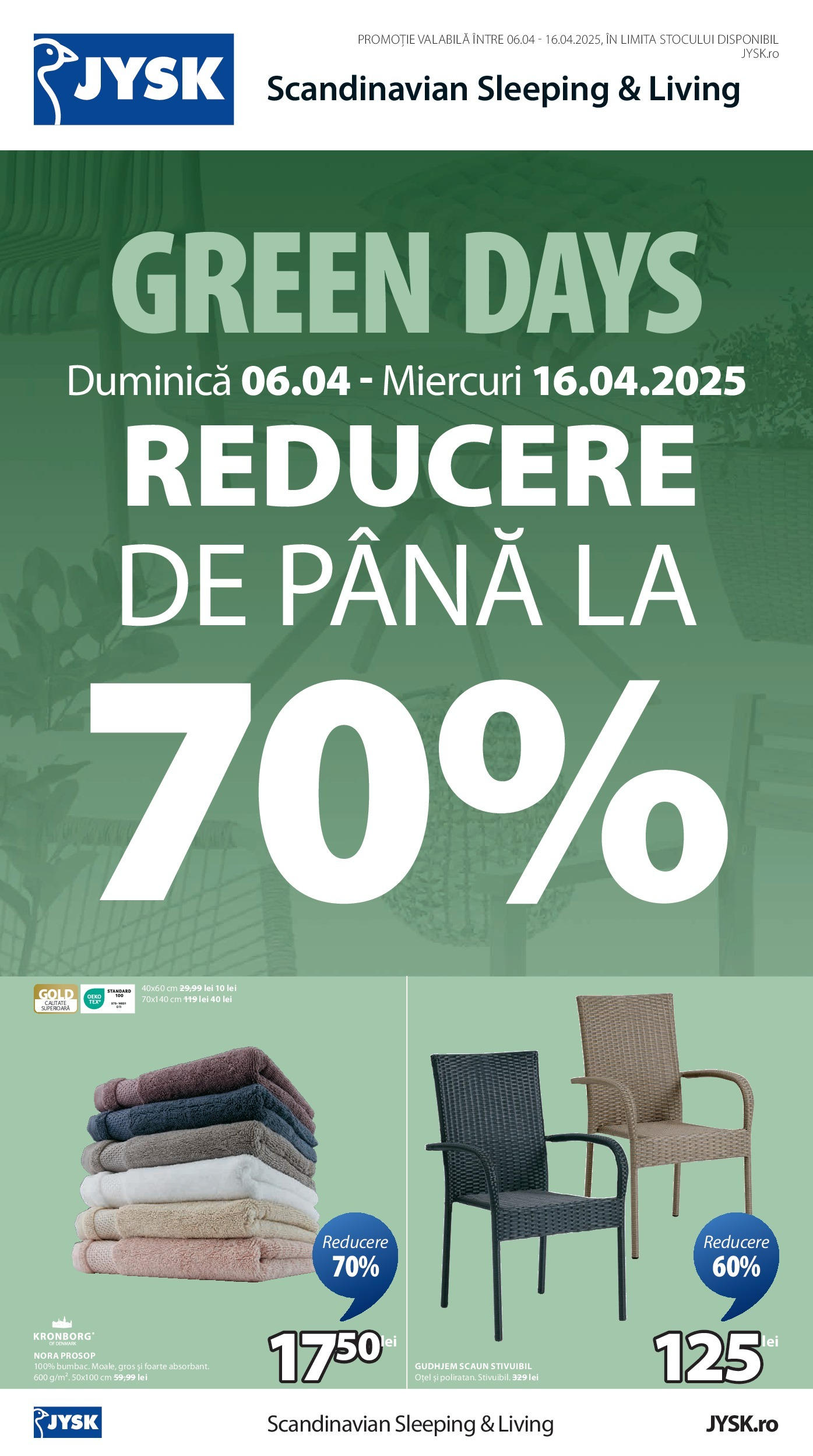 Catalog JYSK 7 - 16 Aprilie 2025 | Pagina 1 | Produse: Scaun
